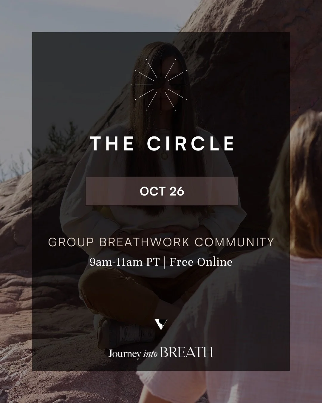 As the seasons shift, so do we. 🍂
Our Free Online Breathwork Circle is a moment to pause, release, and return to the stillness inside &mdash; before stepping into a new month.

Together, we breathe.
Together, we remember what&rsquo;s essential.
Toge