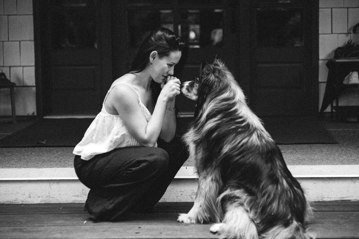 Sometimes the deepest exhale happens in the simplest moments &mdash; soft paws in the grass, a quiet morning, a breath that settles the whole body.
Here at our Hidden Retreat, these small pauses become portals&hellip; reminders that presence doesn&rs