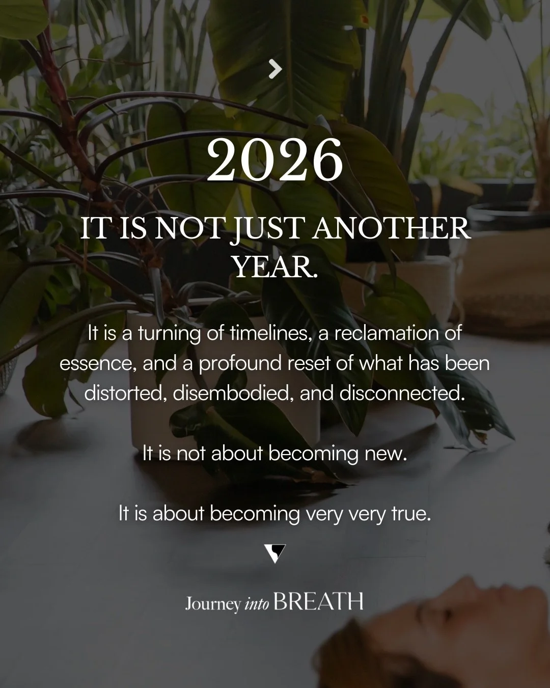 2026 feels like a year where effort stops working.
Not in a dramatic way, just quietly. 

What&rsquo;s been held together through forcing, pushing, or overriding the body doesn&rsquo;t seem sustainable anymore. That can be both exciting to live more 