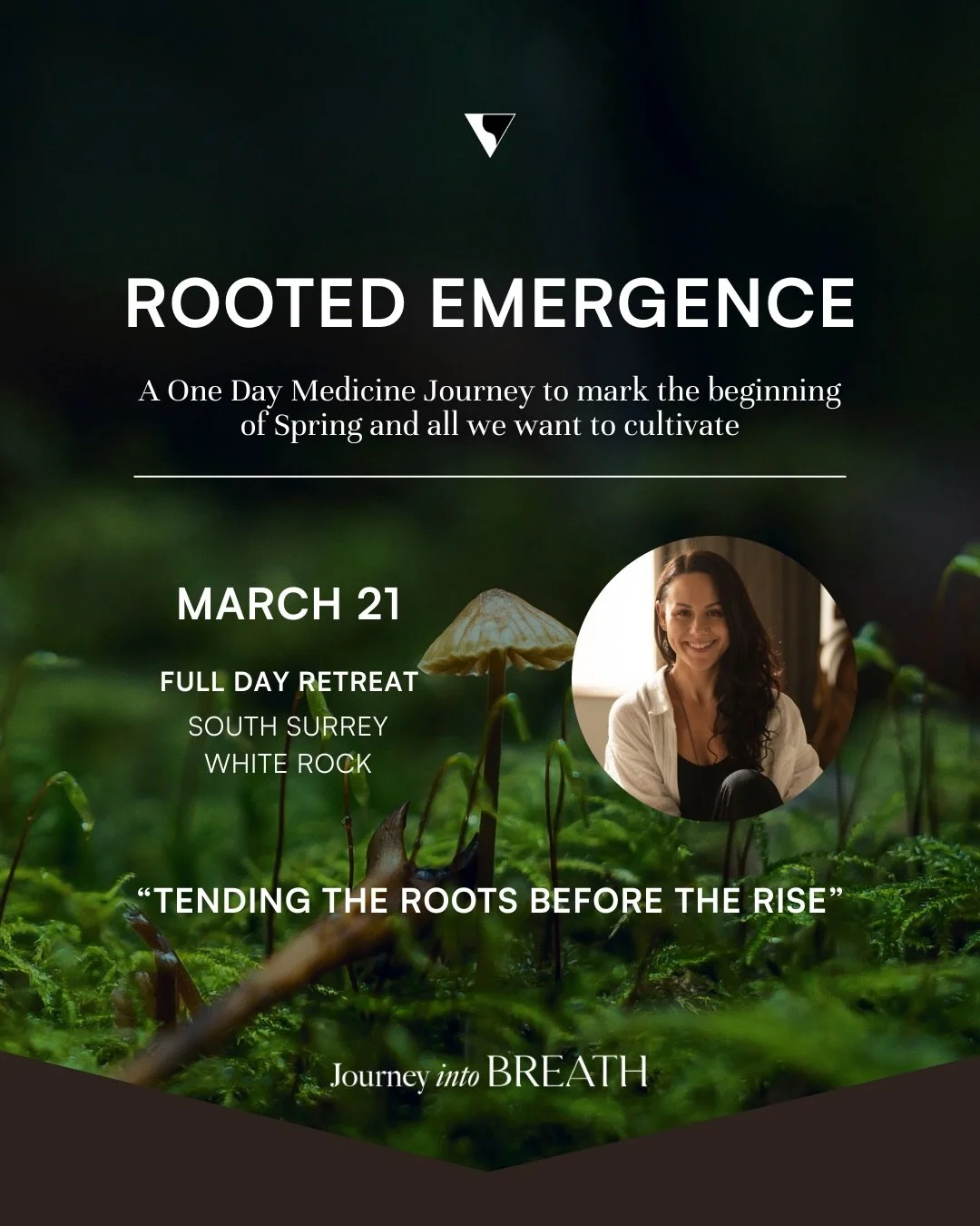 🌱 Rooted Emergence 🌱
A Spring Equinox Medicine Ceremony
&ldquo;Tending the roots before the rise&rdquo;

As spring begins to stir, we pause.
Before the blooming, before the momentum&hellip;
we root.

This one-day medicine journey is an invitation t