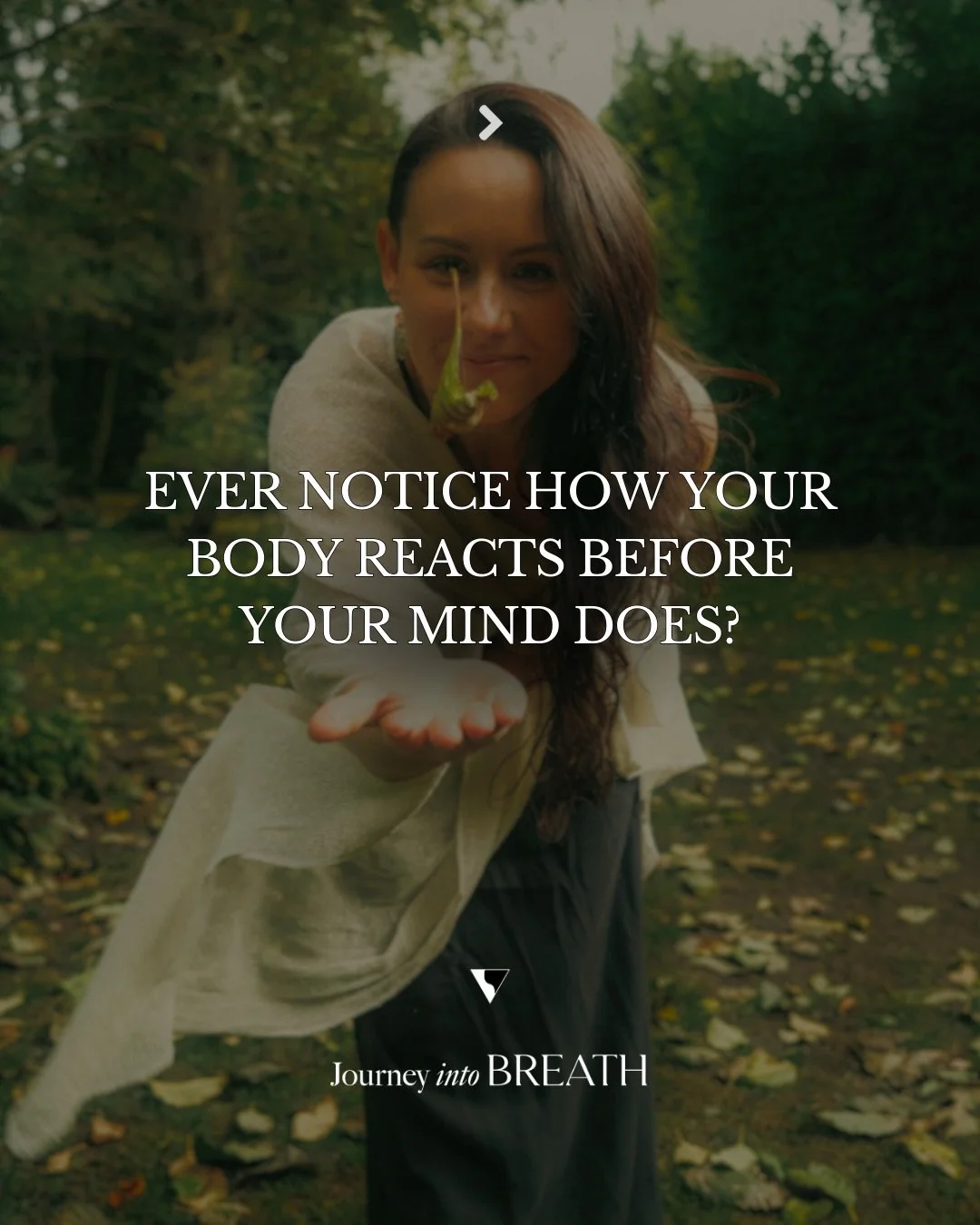 Before the mind even notices, the body is already speaking.
A lump in the throat, a tight jaw, a heavy chest &mdash; each sensation carrying a message, a need, a truth.

Too often, we&rsquo;ve learned to treat these messages as warnings:
⚠️ &ldquo;Do