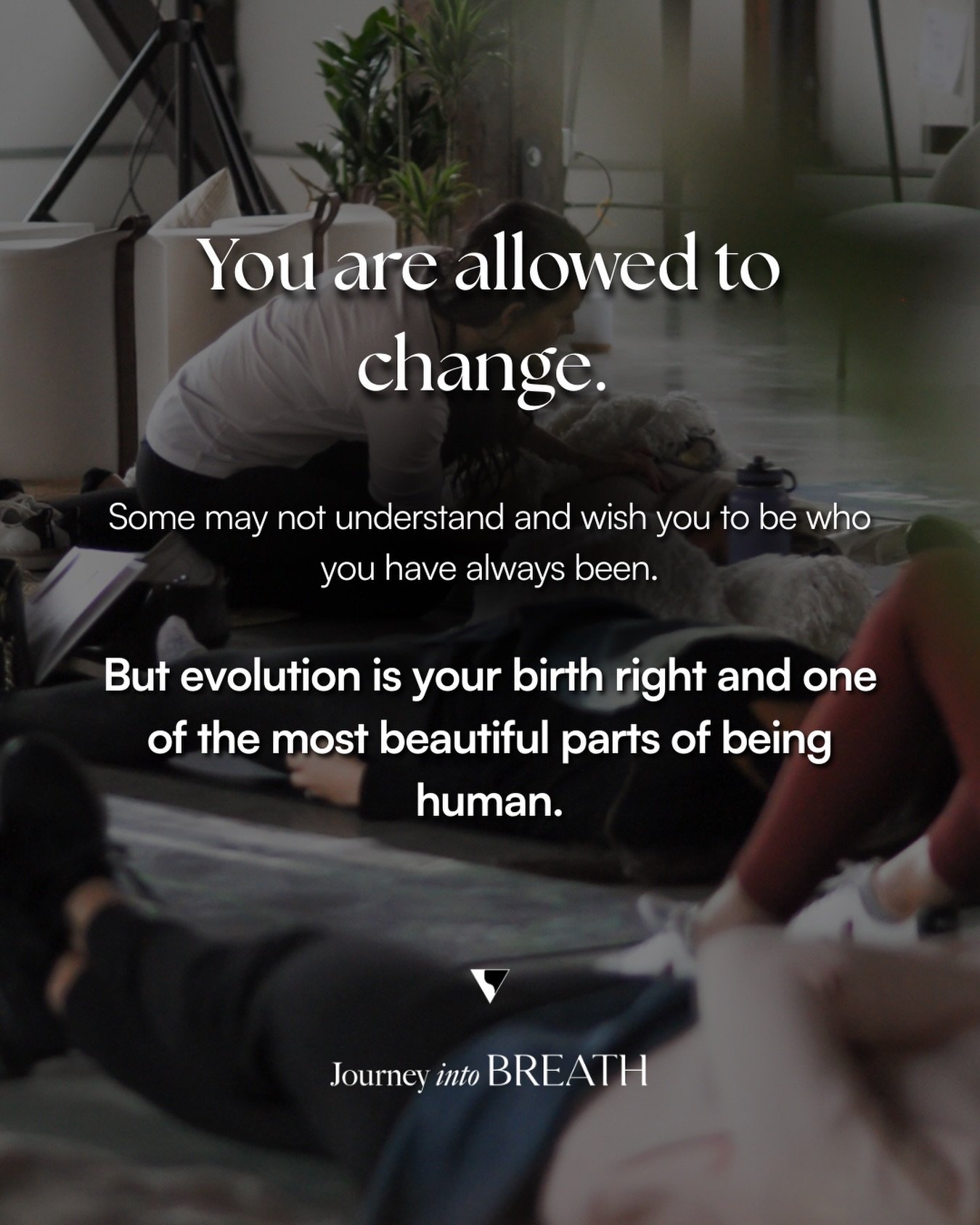 You are allowed to change.
Even if it&rsquo;s uncomfortable.
Even if it surprises people.
Even if it means you&rsquo;re no longer who you used to be in someone else&rsquo;s story.

Some may wish you would stay familiar, predictable, easy to place. Th