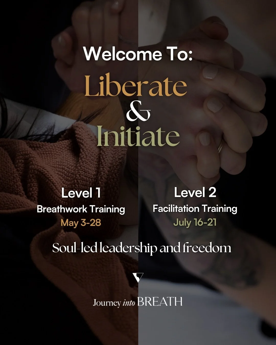 Our Breathwork training is here and ready for you! I&rsquo;m so excited to begin this 2026 with so many of you.

It&rsquo;s a path that begins with your own healing, and eventually, when you&rsquo;re ready, opens outward into how you show up for othe