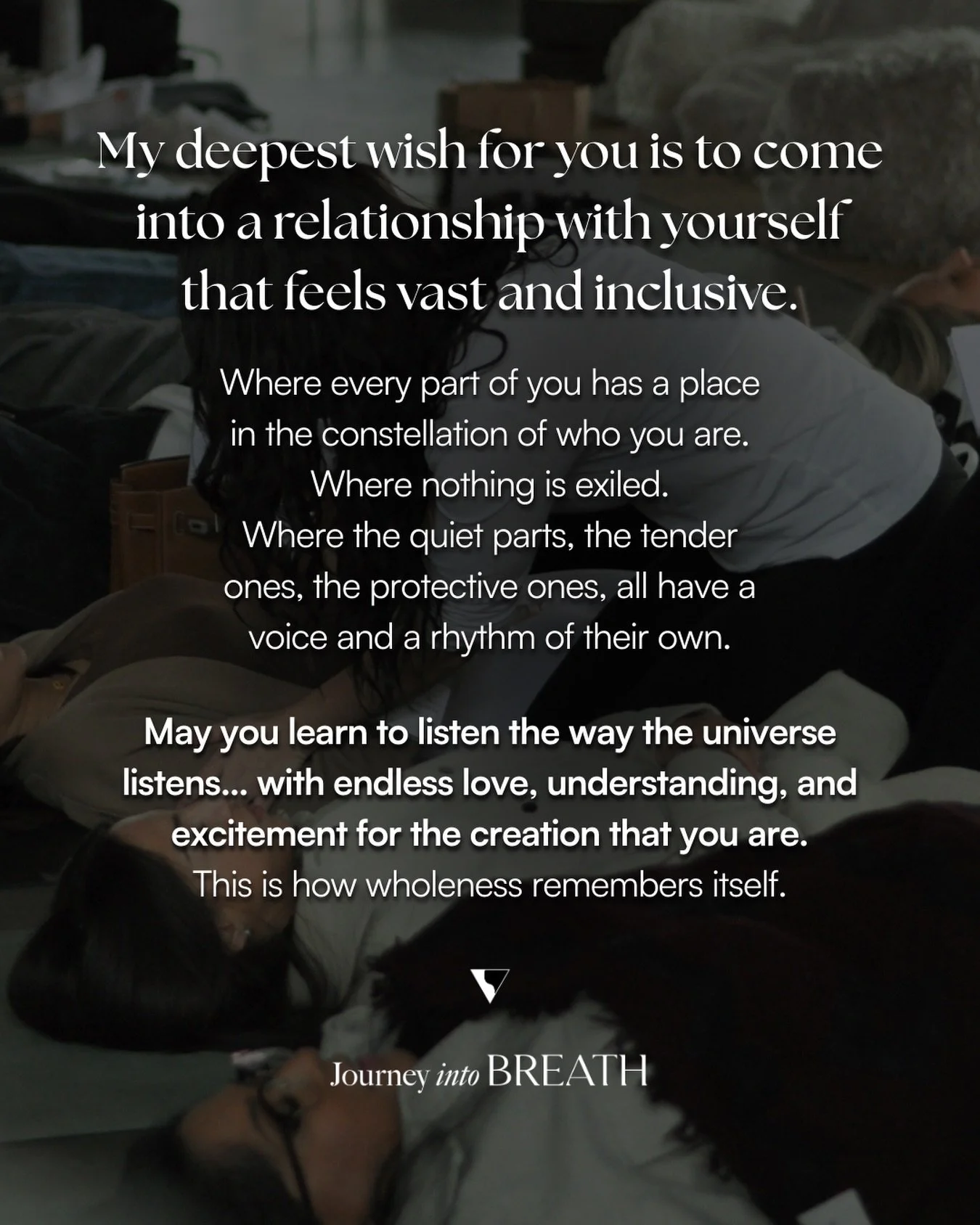 The universe loves what it sees in you. 
You are a creative masterpiece of endless different parts. 
(How fun)

Every part of you shines in its own timing and tone, creating a pattern that only you could offer. 

Your brilliance is layered, alive, an