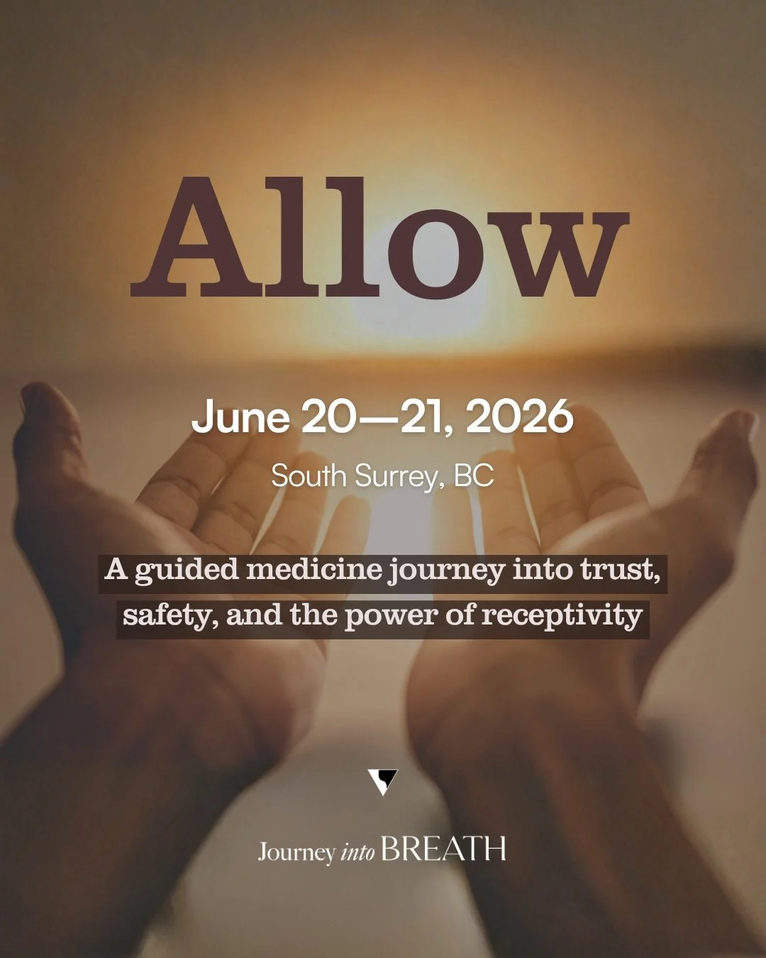 What if the most powerful thing you could do right now&hellip; was soften? 🌿
✦ ALLOW &mdash; Overnight Medicine Journey
✦ June 20&ndash;21 | 10:00am &ndash; 10:00am (overnight)
✦ South Surrey, BC &mdash; Private garden retreat space
✦ Includes medic