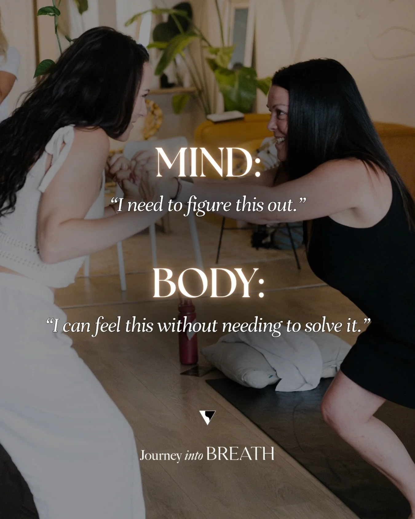 The mind often wants to understand what&rsquo;s happening. 
It looks for reasons, patterns, and solutions. This can be helpful, but when it comes to emotional processing, the mind often steps in too quickly and pulls you away from what&rsquo;s actual