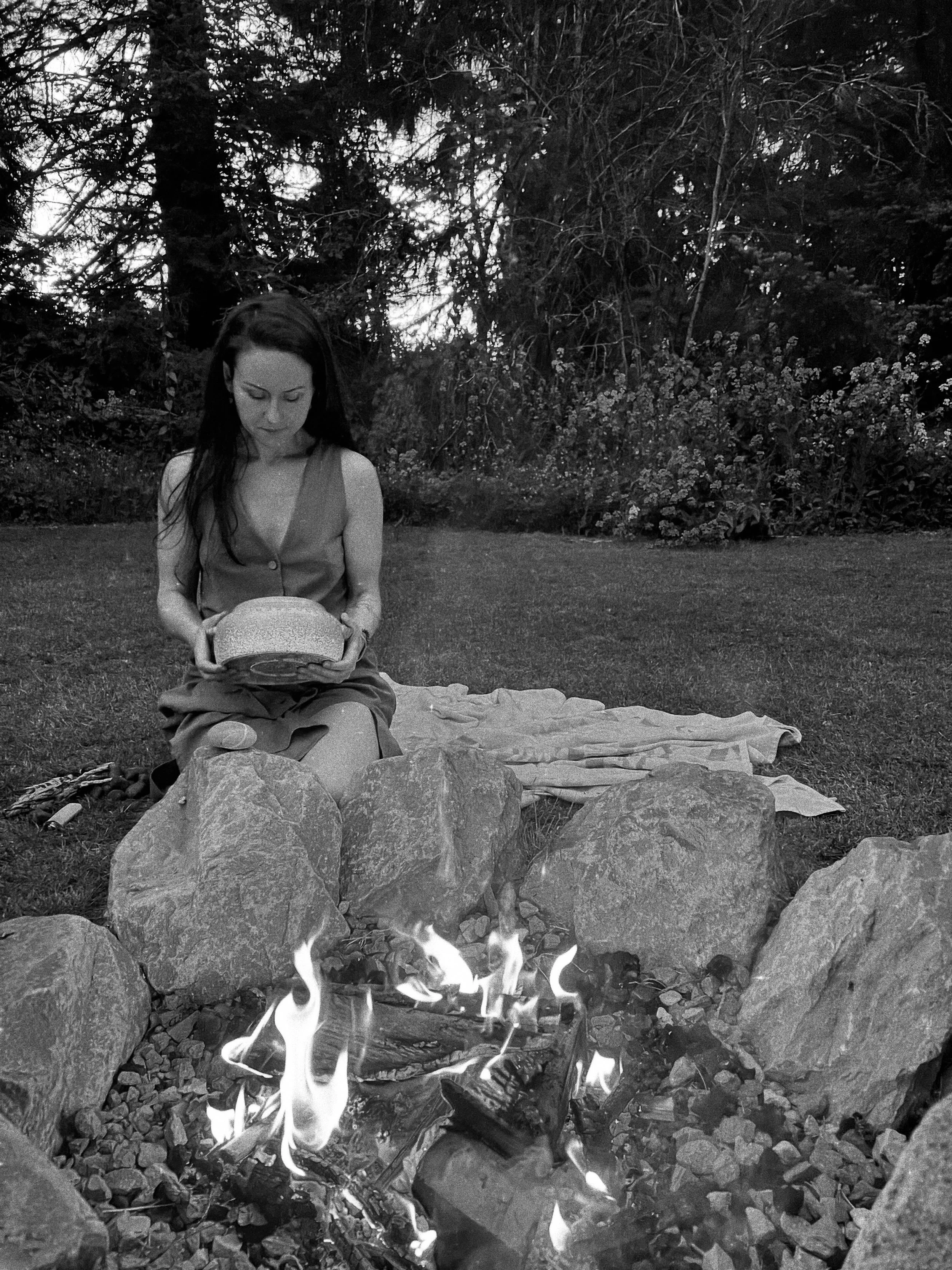 A moment in time to mark the culmination of a dream I quietly planted on this land, and the beginning of a new chapter.

What it took?

A year of grief and rage.

Learning to slow down.

Meeting immense overwhelm.

Finding my anchor.

Devoting myself