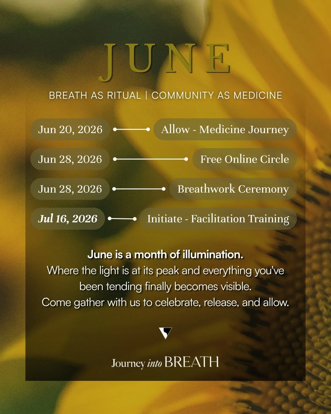 June feels like the longest exhale of the year. ☀️

The light is at its peak, the days are full, and I want to invite us all to pause and to feel how far you&rsquo;ve come. Summer to me is a time to celebrate, the 6 months which have just passed and 