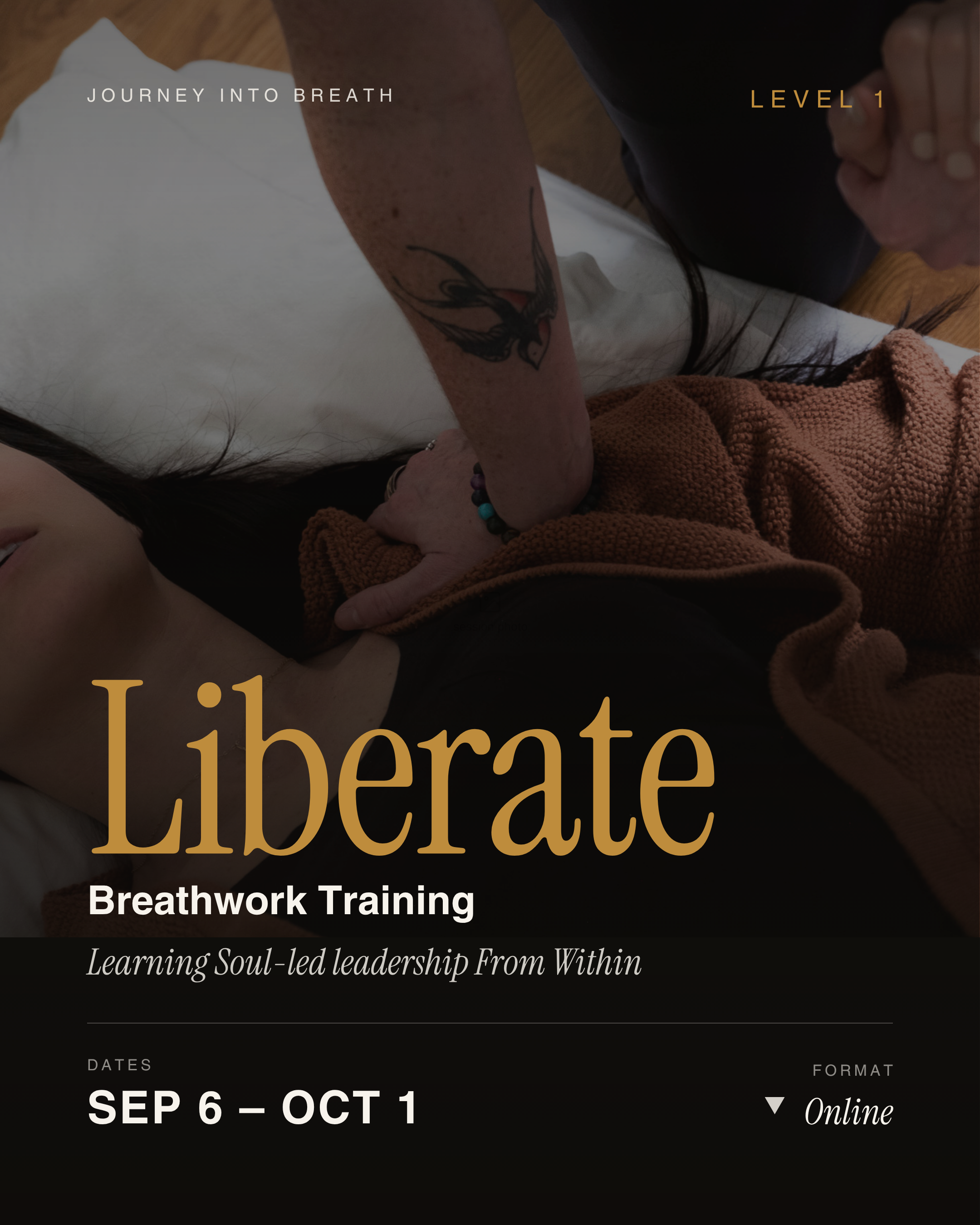 Liberate - Level 1 Breathwork training