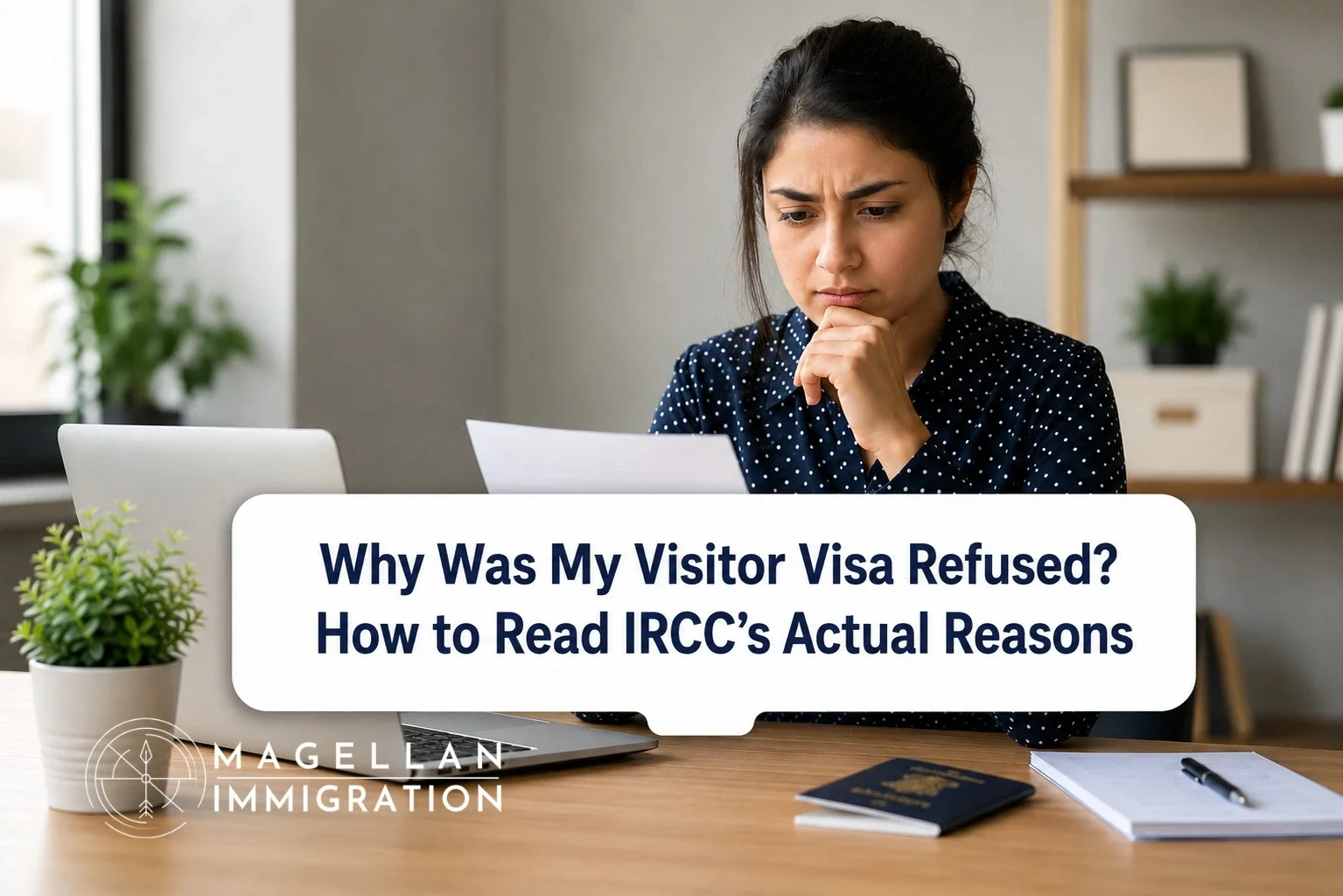 Why Was My Visitor Visa Refused? How to Read IRCC’s Actual Reasons
