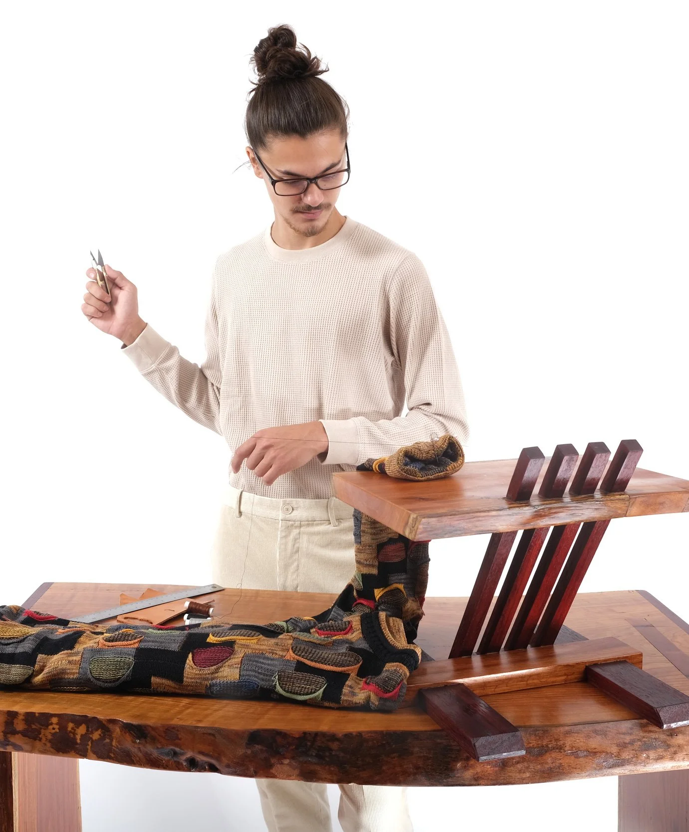 Arm Up Sewing Model Image