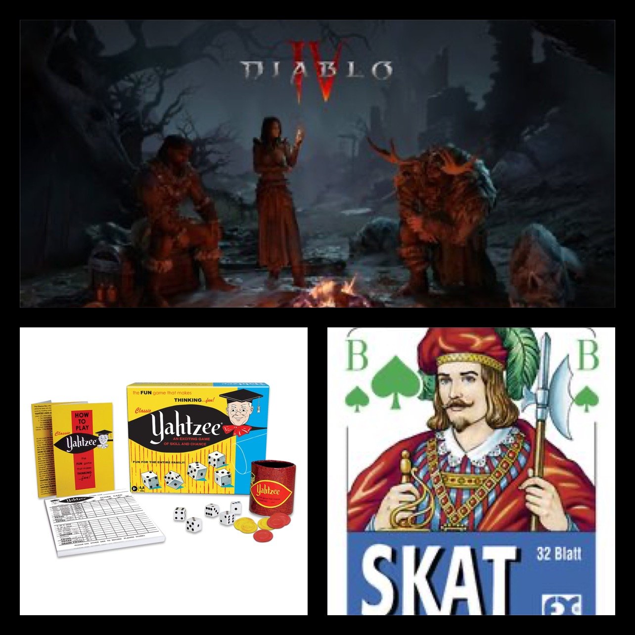 Are you shouting Lilith, Yahtzee, or Skat!?