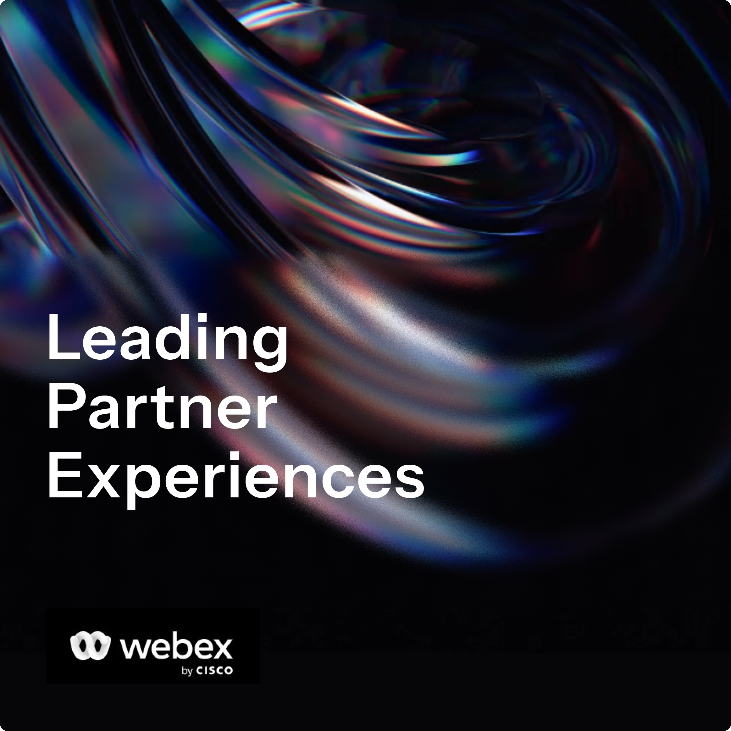 Leading Partner Experiences