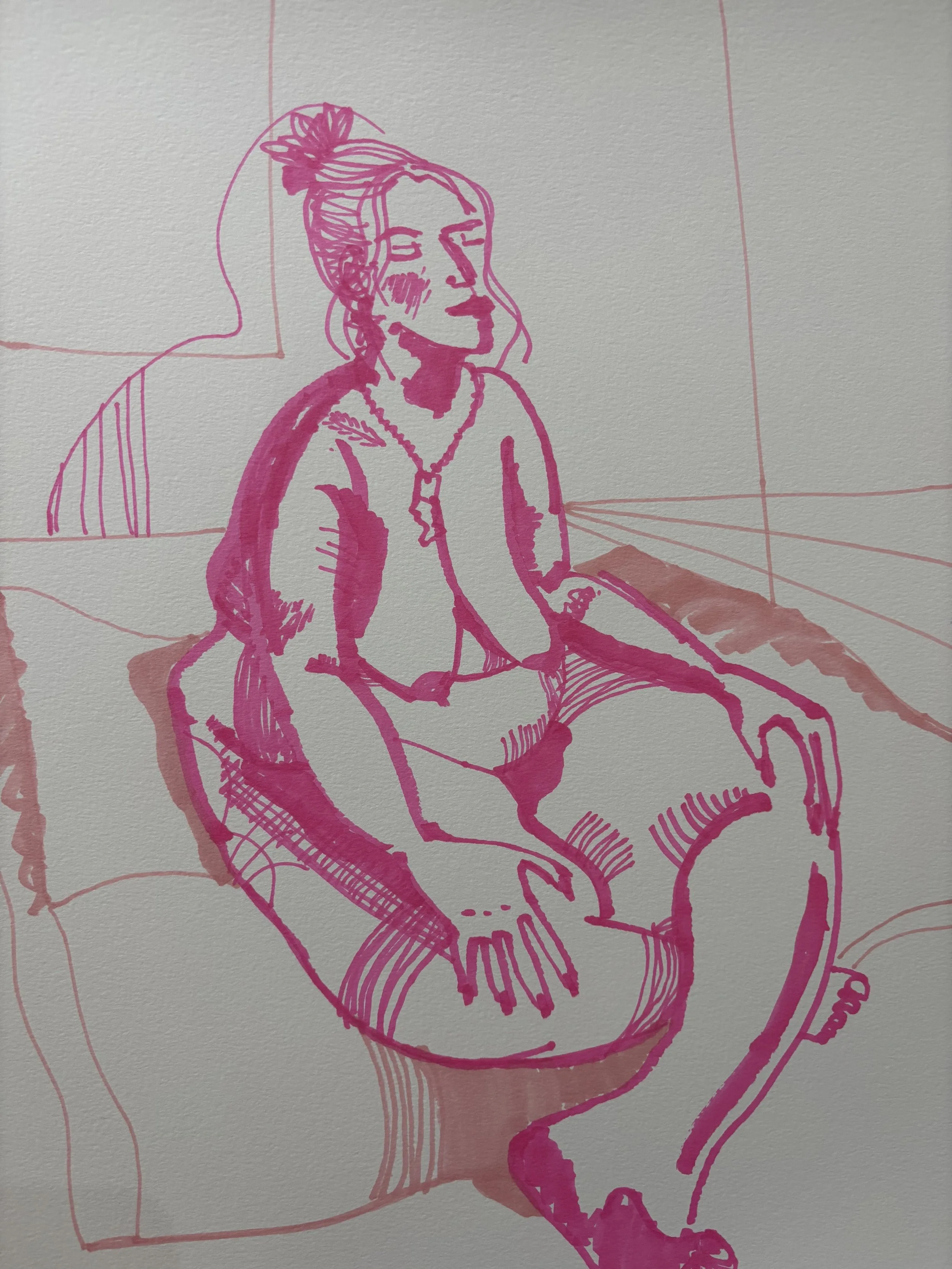 Life Drawing, untutored