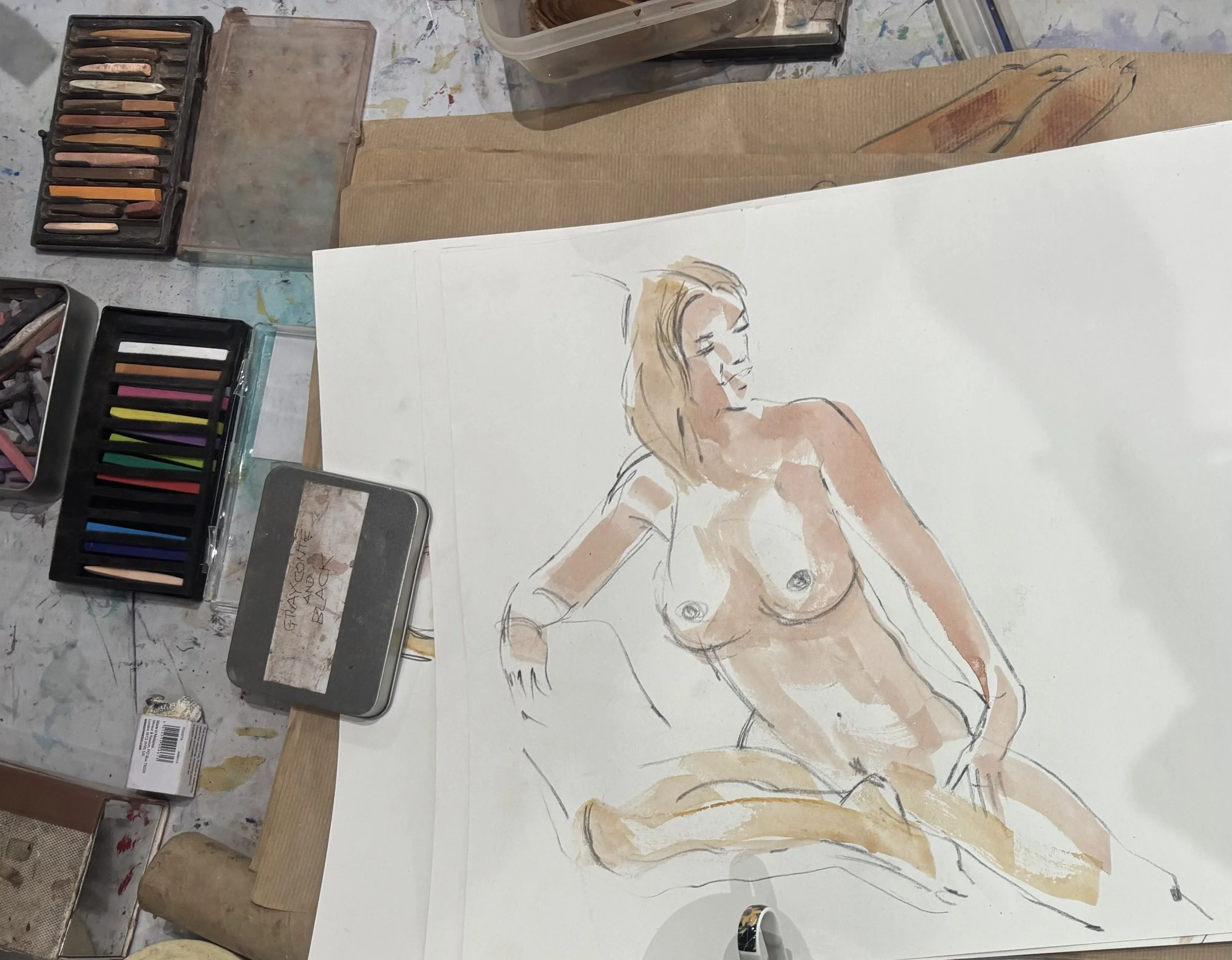 Life Drawing, untutored 