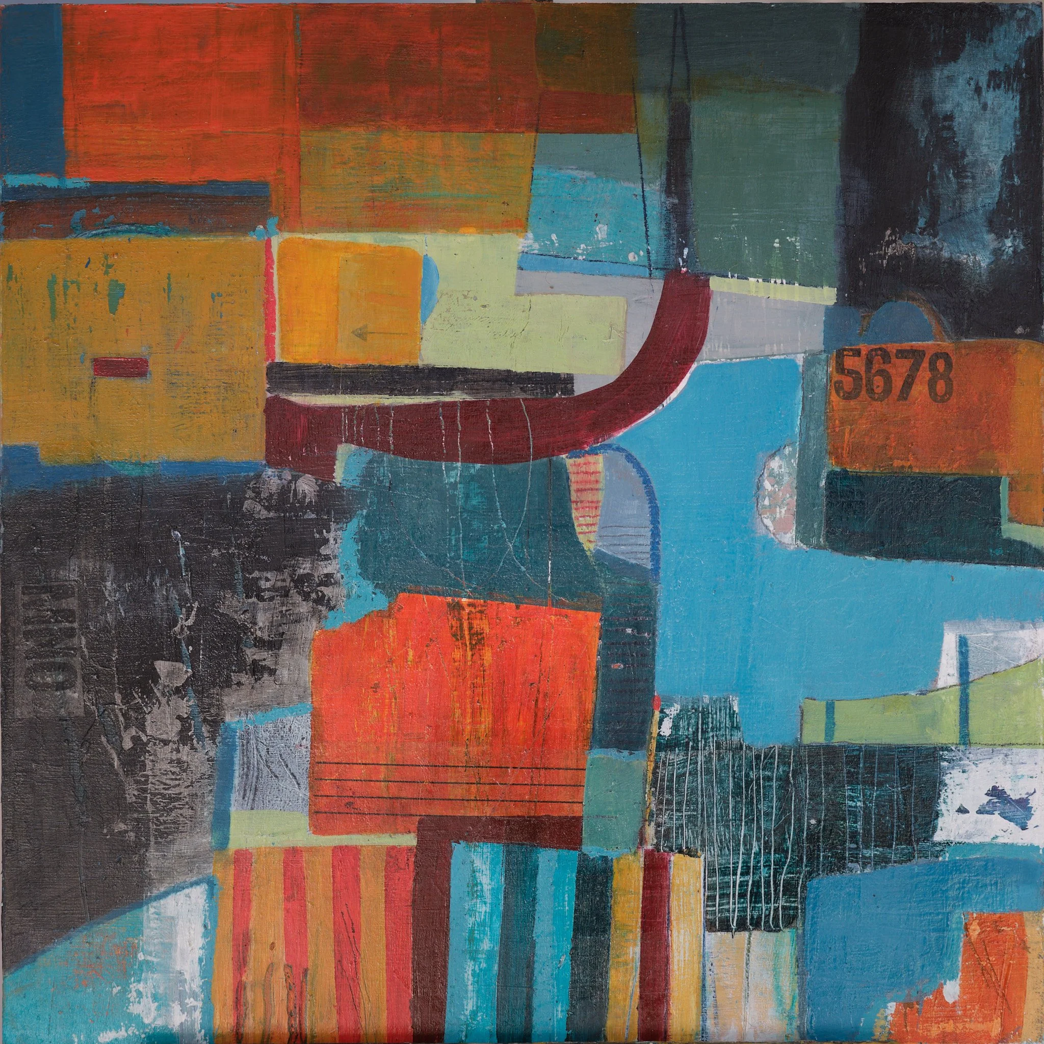 Echoes of time
Acrylic and mixed media on board and mounted in a frame
51cm x51cm including frame
£400