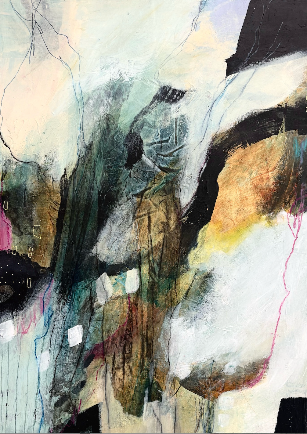 Palette of whispers & shadows 1 - 42 x 59.5 cm