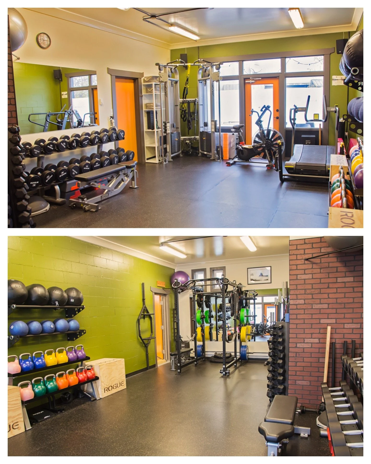 Small group functional movement class at Quest Fitness Tin Town Courtenay