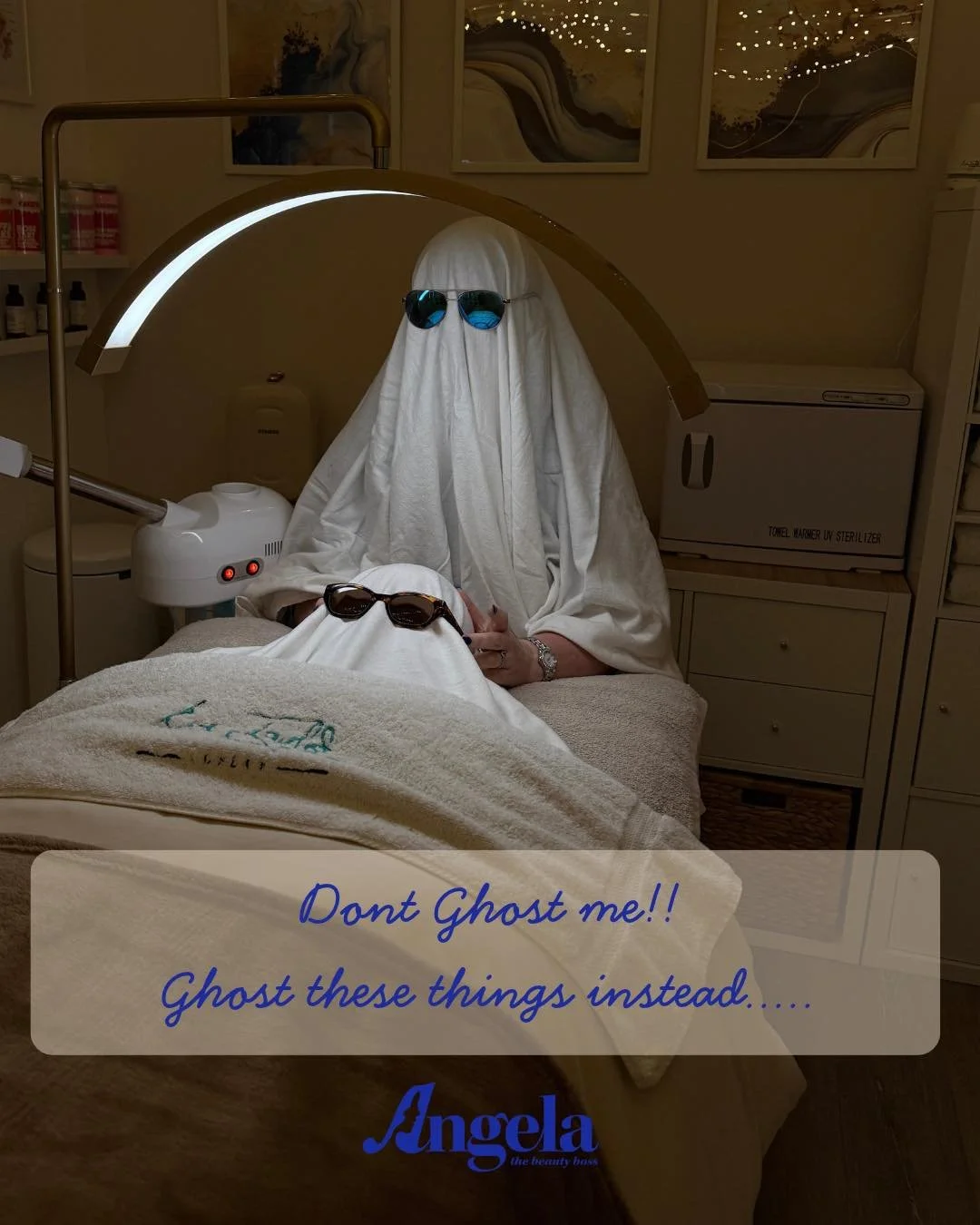 👻 GIRL, YOU&rsquo;RE GHOSTING THE WRONG THINGS!

That breakout that&rsquo;s been hanging around for months? 👻

The skincare products you bought because TikTok told you to, but you&rsquo;ve no idea if they&rsquo;re actually right for your skin? 👻

