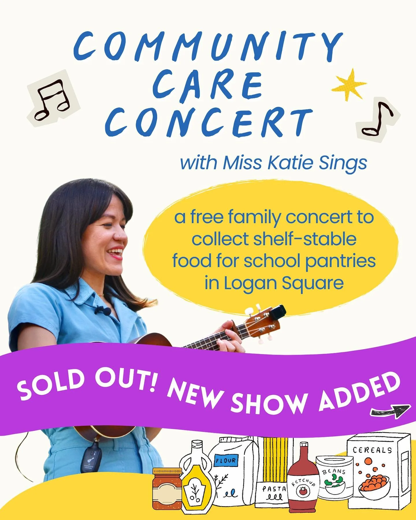 Y&rsquo;all sold out the first concert in 24 hours! So we added a second show: Saturday, Nov 22 at 3:30pm at @filamentplays 

(Reserve tickets through my b i o &amp; learn more below!)

This is a free, family concert to collect shelf-stable food item