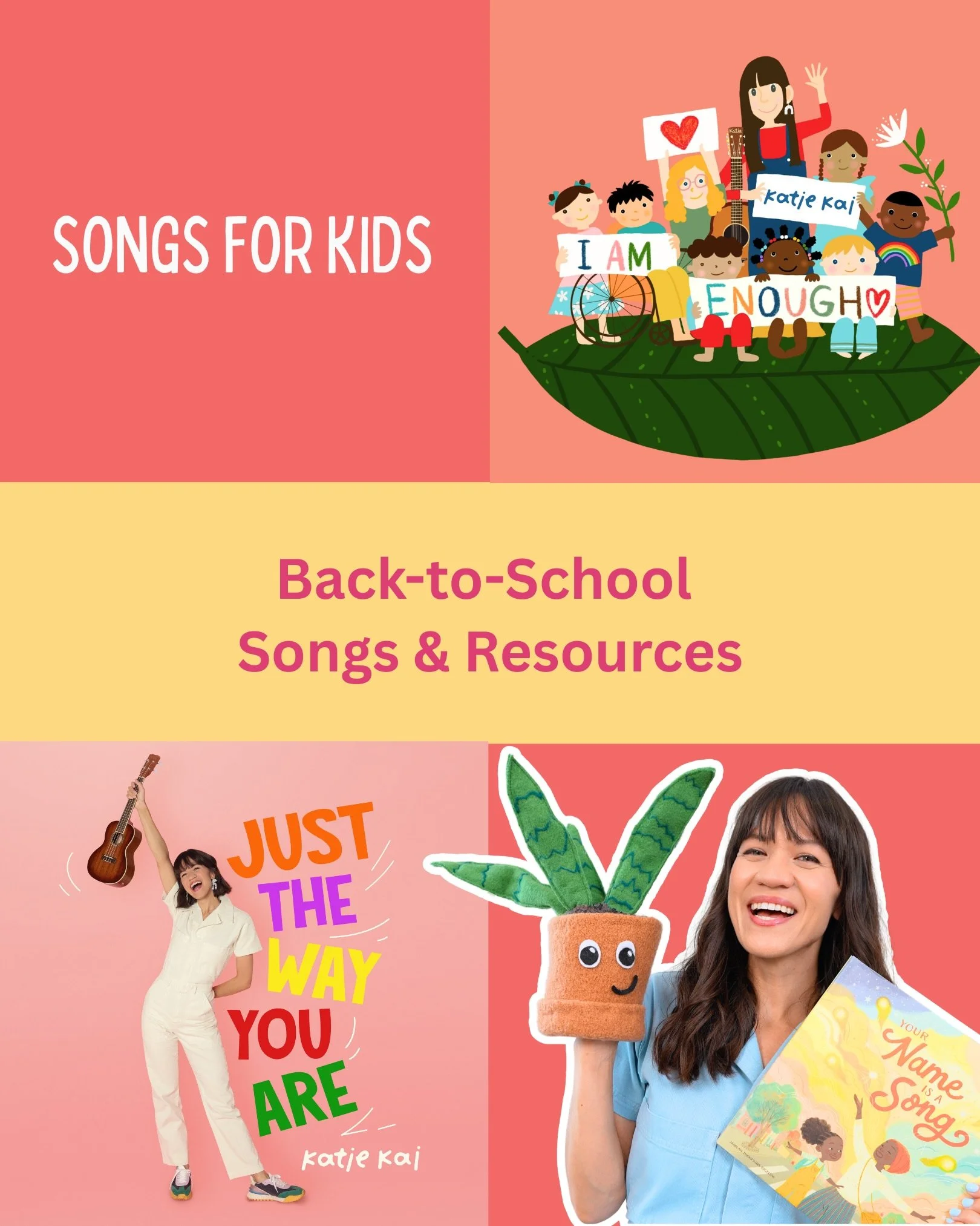 Some songs &amp; videos to support your kids and students this back-to-school season! ✨

This song is a reminder that we welcome each other and celebrate the many ways to be a person.

A loving and sturdy drop-off song for young kids.

A song to enco