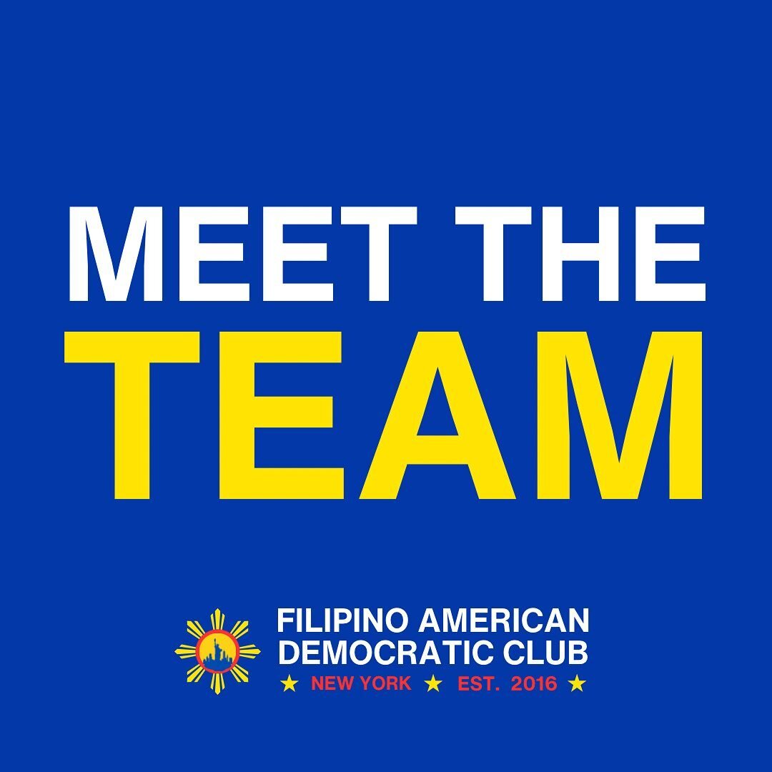 Introducing @filamdemsny's ✨brand-new✨ leadership team! 🇵🇭🇺🇸

Following a rebuilding phase, we're thrilled to present our core organizers who will be spearheading initiatives for Filipino Democrats all throughout New York State.

First up, our Pr