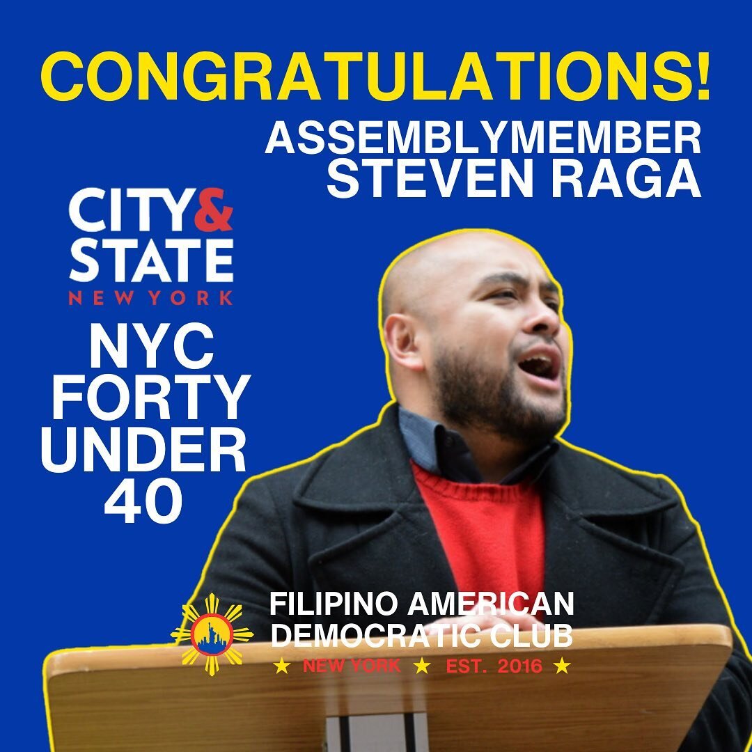 🎉 Congratulations to Assemblymember @ragaforqueens, not only a trailblazer as the first-ever Filipino American elected official in New York State but also a co-founder of our very own Filipino American Democratic Club of New York! 

Making it to @ci