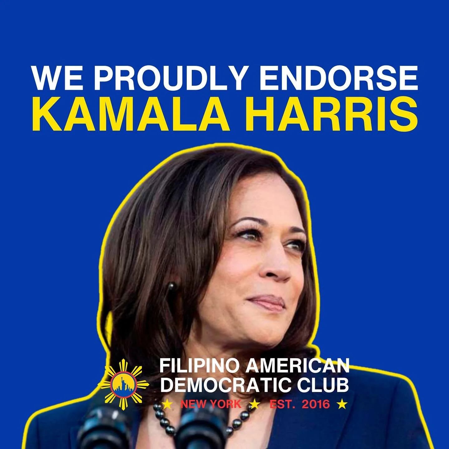The #FilAmDems are going ALL-IN for Vice President Kamala Harris. 

Our club just donated to her campaign, and so should you: https://secure.actblue.com/donate/social-kdh-july-2024.