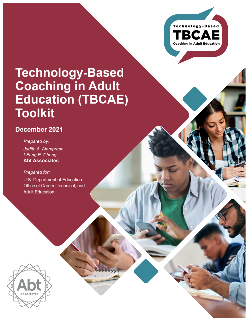 Technology-Based Coaching in Adult Education (TBCAE) Toolkit