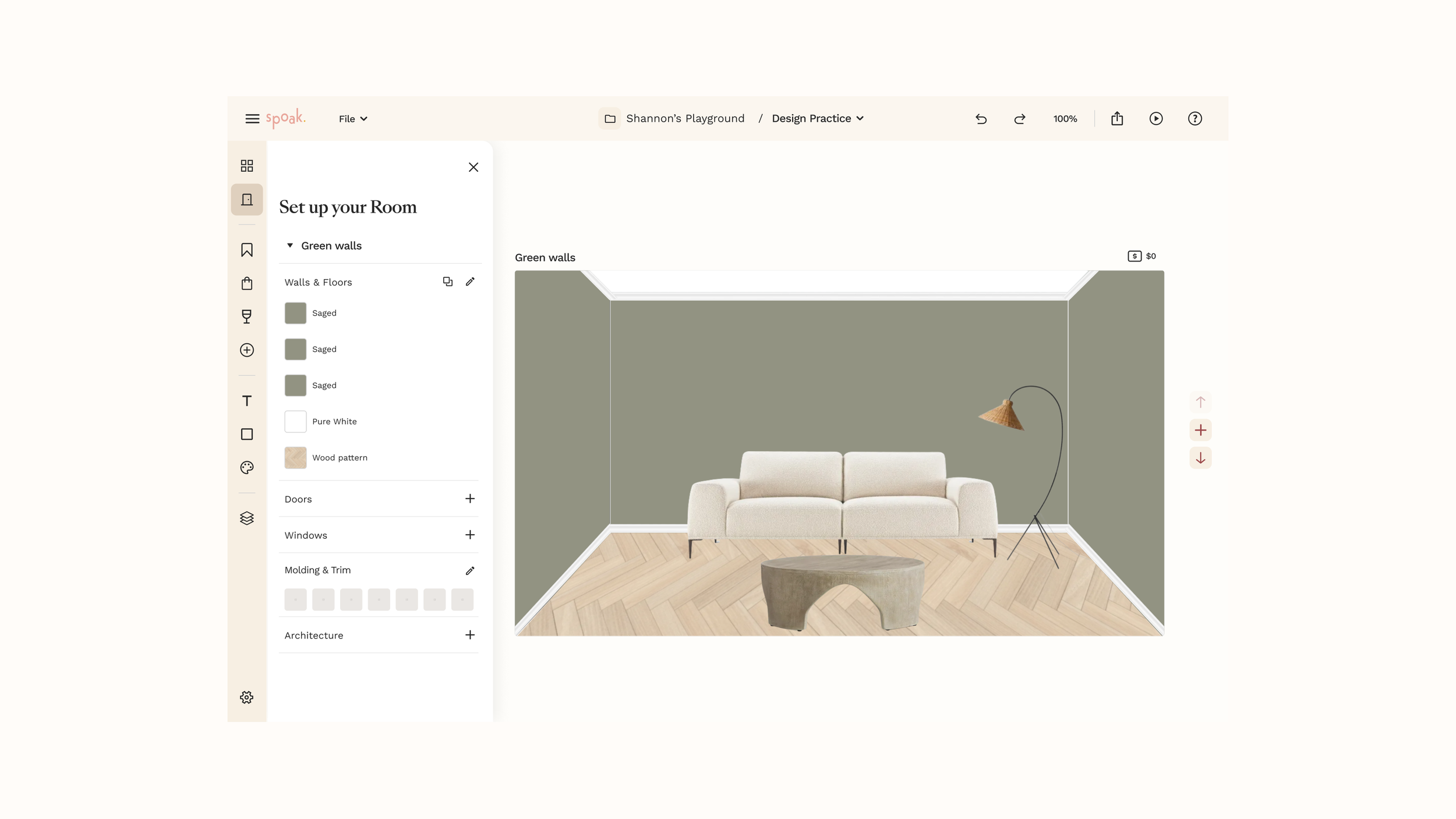 Organize room structure for step-by-step for easy setup and layer selection