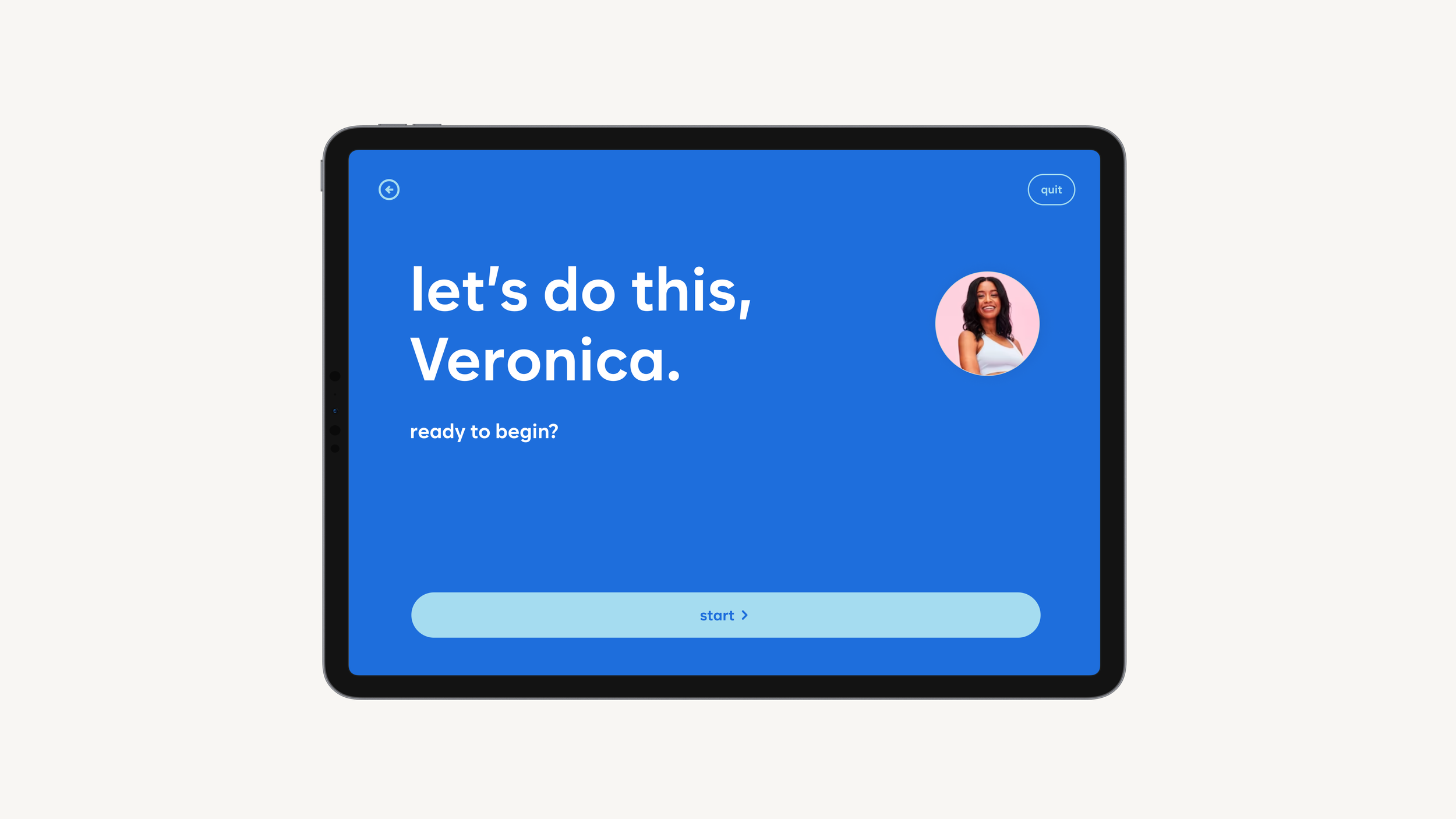 Members can complete actions like purchases joining, or solving card issues themselves, but we located these devices at the desk so staff can still have a close eye on these high-touch interactions.