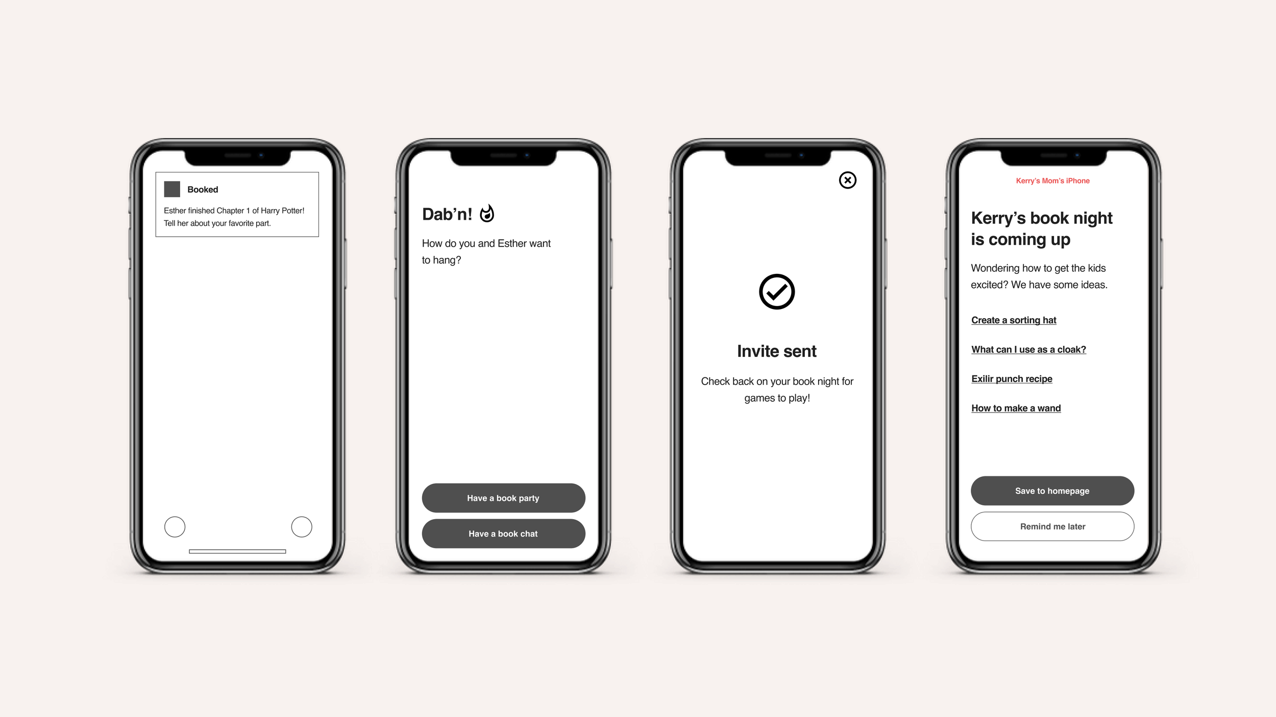 Create engagement with friends in app, and connect with parents to create real life book clubs for their kids.