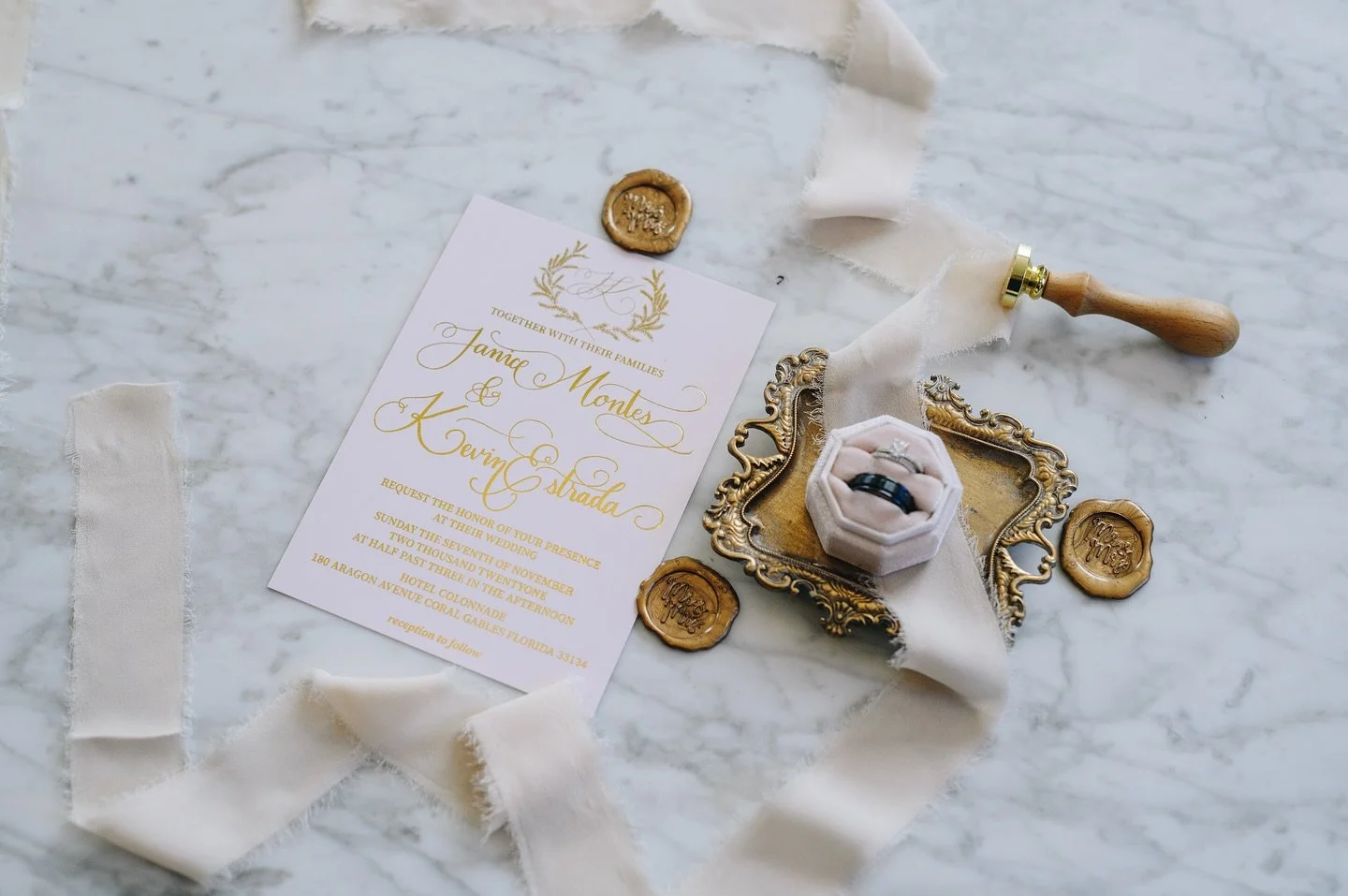 The first ever invitation design + my favorite ever invitation design&hellip; ours 🤍

Celebrating 4 years since the most beautiful day of my life with my sweetheart of a husband, and 4 years since I designed the first invitation that launched Letter