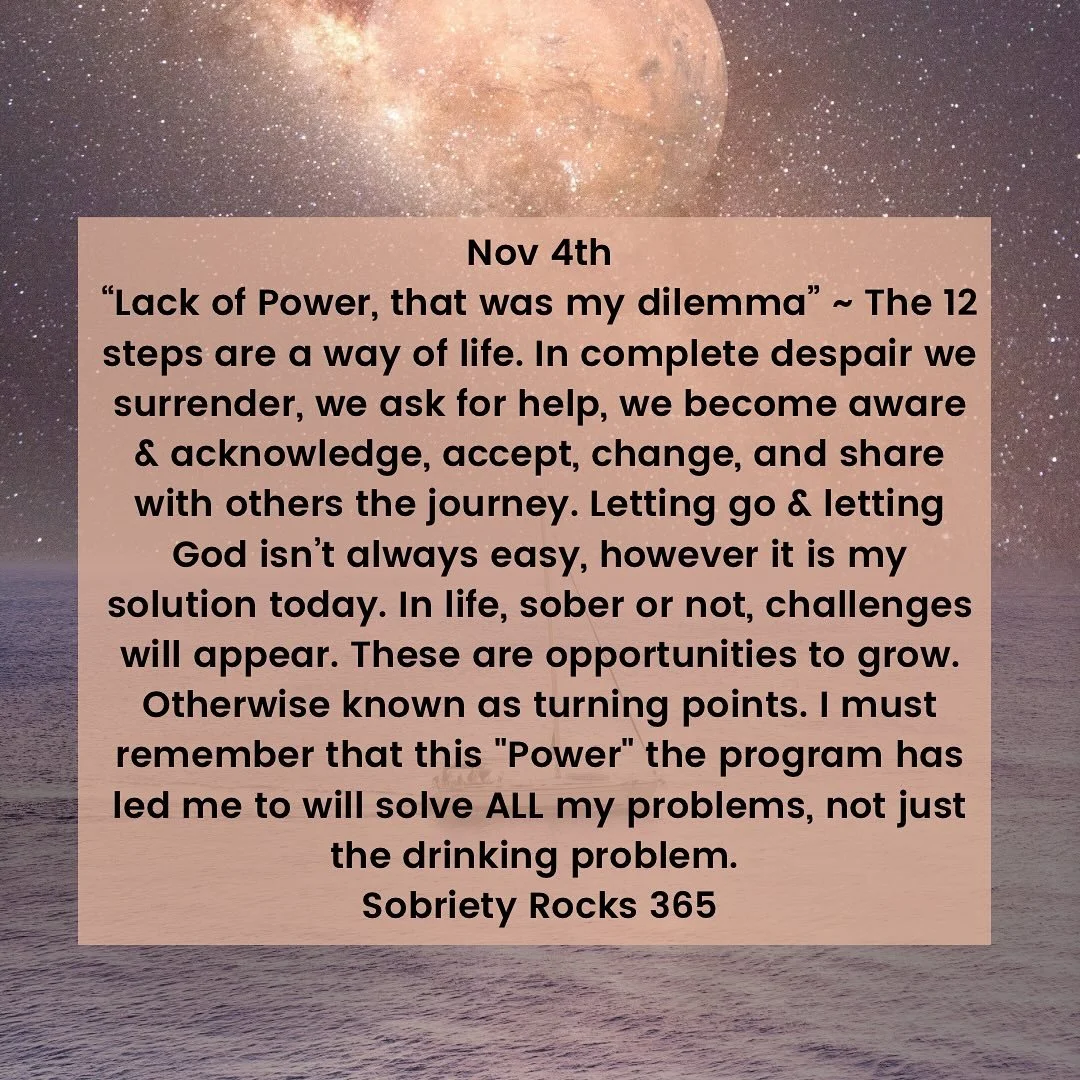 #sobrietyrocks365 #hope #surrender #acceptance #love #12steps #principles #awayoflife #unity #neveralone #sobriety_rocks
#honesty #freedom #acceptance #perceptionshift #yolo #neveraloneagain #unity #sobermoms 
#uponawakening 
#powerinthepause #sobera
