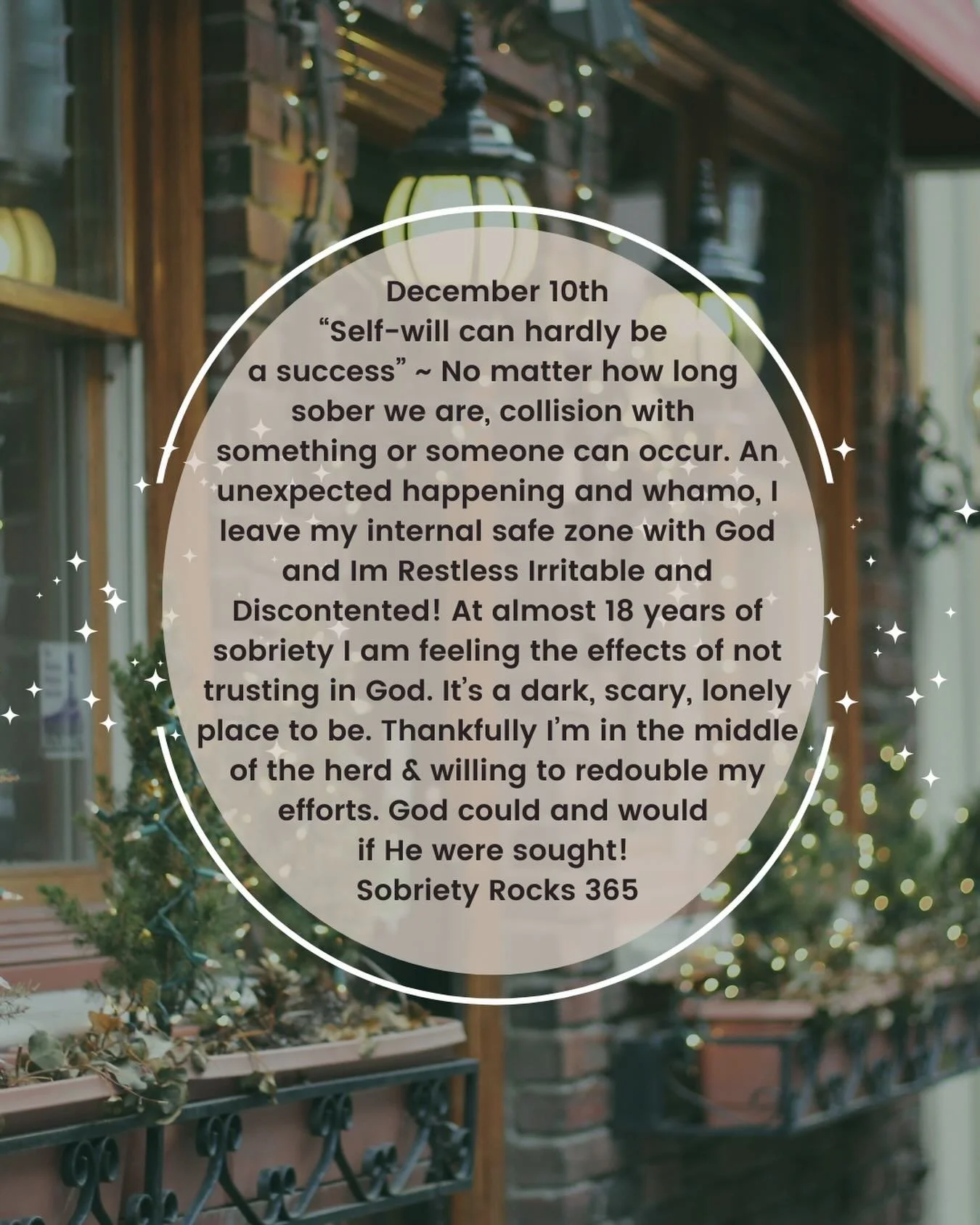 #sobrietyrocks365 #hope #surrender #acceptance #love #12steps #principles #awayoflife #unity #neveralone #sobriety_rocks
#honesty #freedom #acceptance #perceptionshift #yolo #neveraloneagain #unity #sobermoms 
#uponawakening 
#powerinthepause #sobera