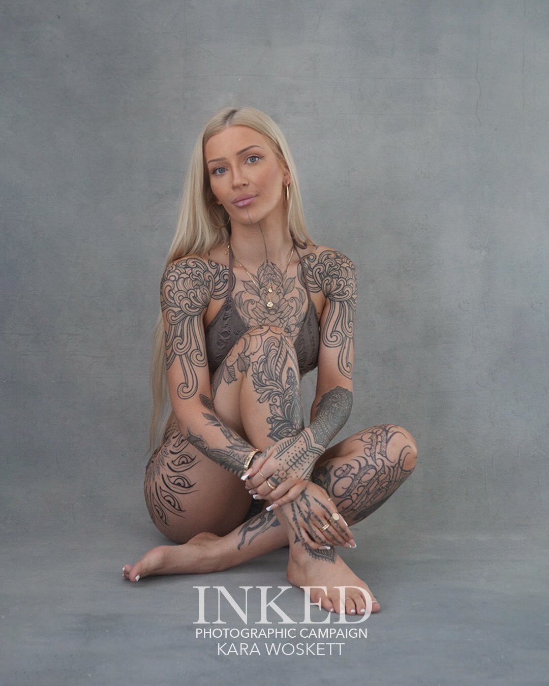 INKED Photographic Campaign
By KARA WOSKETT

IMOGEN

Can you tell us about your journey into tattooing &mdash; what first drew you to this craft?

When I was younger, art was always my escape it&rsquo;s where I felt the happiest and most myself. I&rs