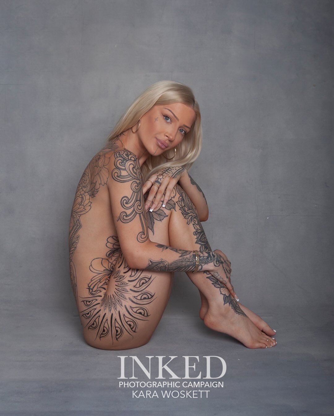 INKED Photographic Campaign
By Kara Woskett

Imogen - Tattooist

I got my first tattoo when I was 18, and now at 26 I can look at each one and remember exactly where I was in life at the time. They&rsquo;ve almost become a timeline of different versi