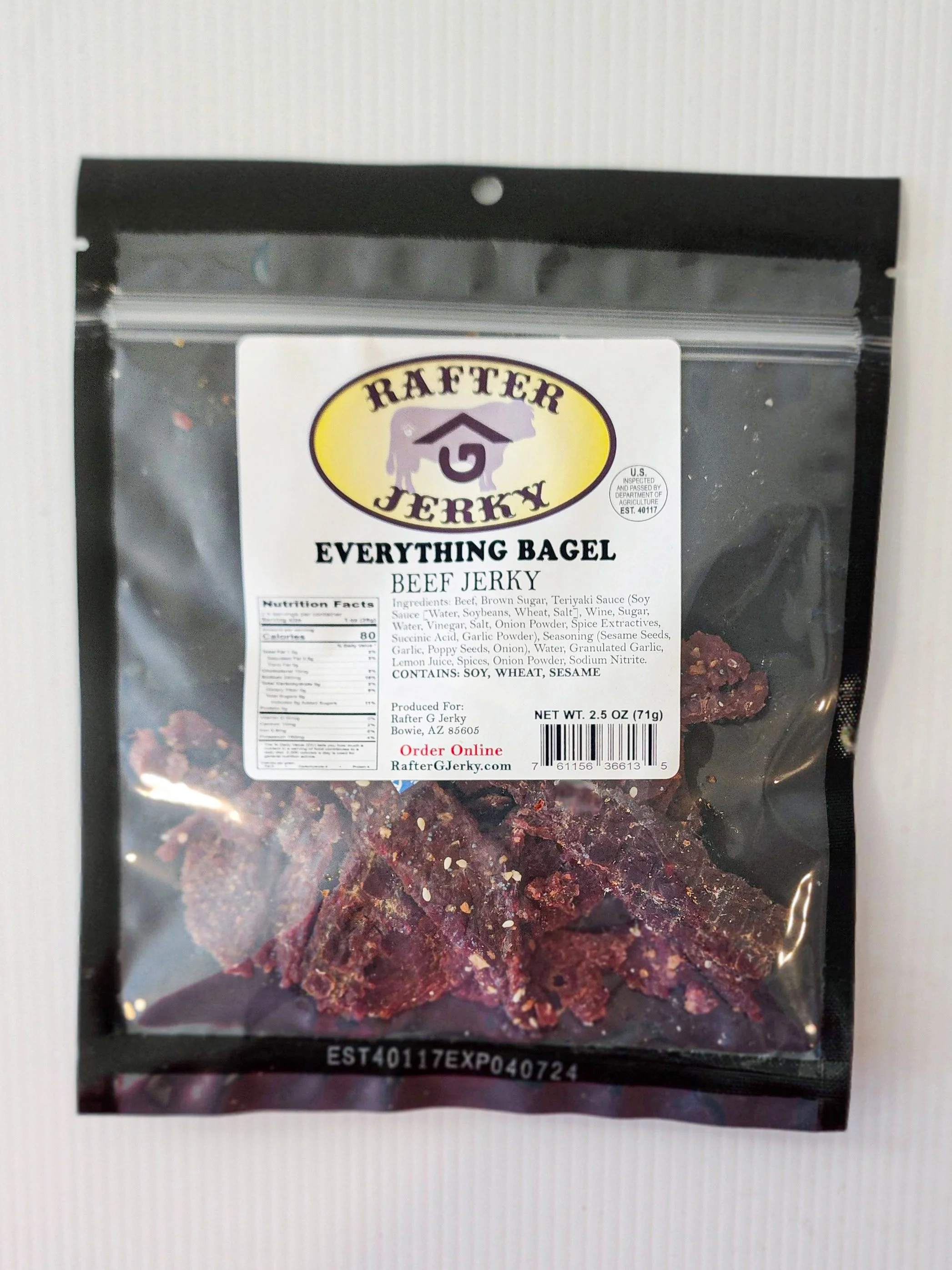 Everything Bagel Beef Jerky