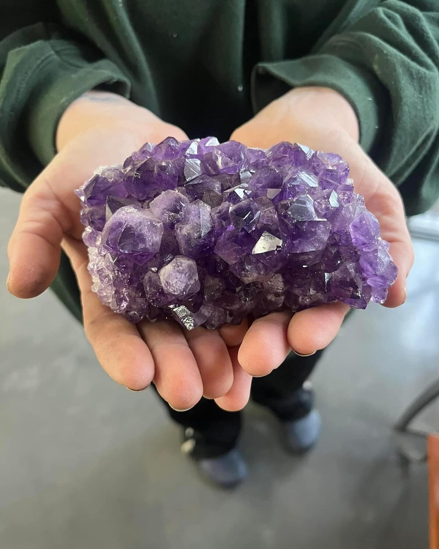 Stop on in to Frank Otte Nursery &amp; Garden Center in Middletown and check out our magic crystals from Energetically In Harmony!! 

Crystal of the week: Amethyst 

Amethyst is Known as &ldquo;the all purpose stone&rdquo;, Amethyst is a protective s