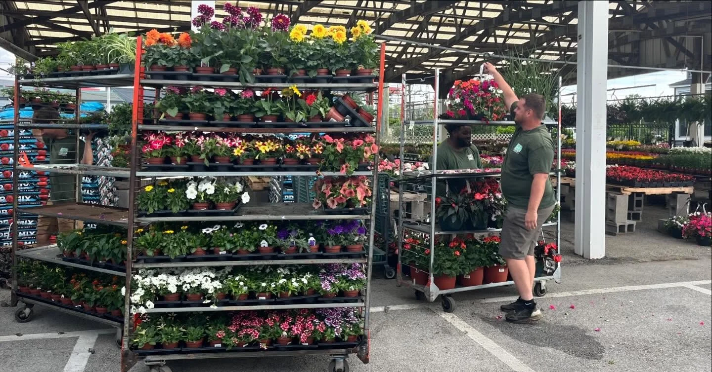 Another truck just rolled in🌸🚛
We are fully stocked with beautiful annuals&mdash;including lush hanging baskets, stunning potted planters, and lots of other annuals to choose from. Whether you&rsquo;re refreshing your porch or planting your whole g