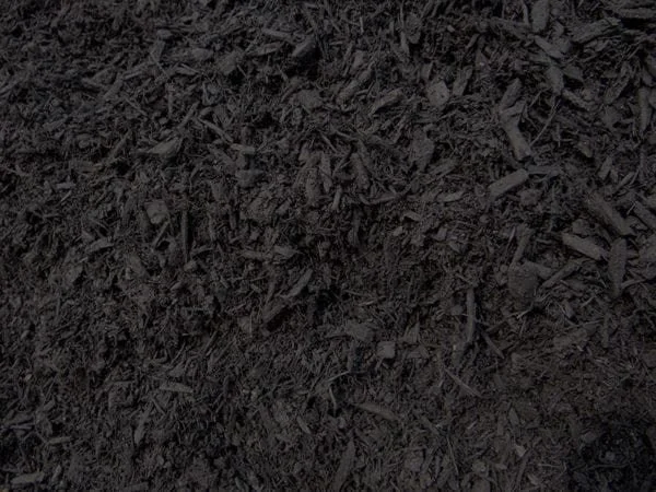 BLACK HARDWOOD MULCH 1 CU YD