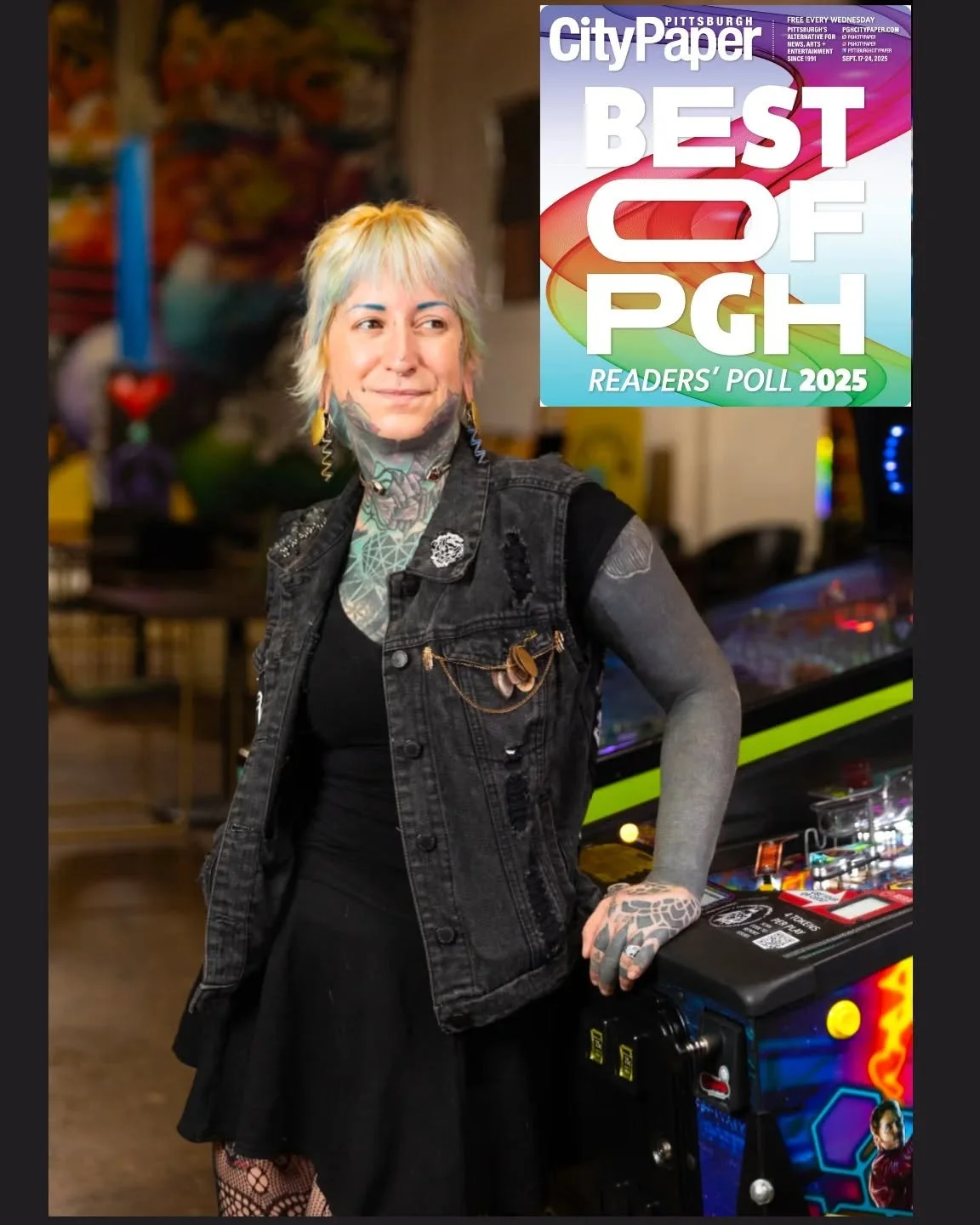 Every year when the @pghcitypaper Best Of The Burgh happens, I get hit with a fresh bout of the big, bad ✨Imposter Syndrome✨
Thanks for consistently proving my brain wrong, y'all. 
It feels really really good to know that I have enough clients that l