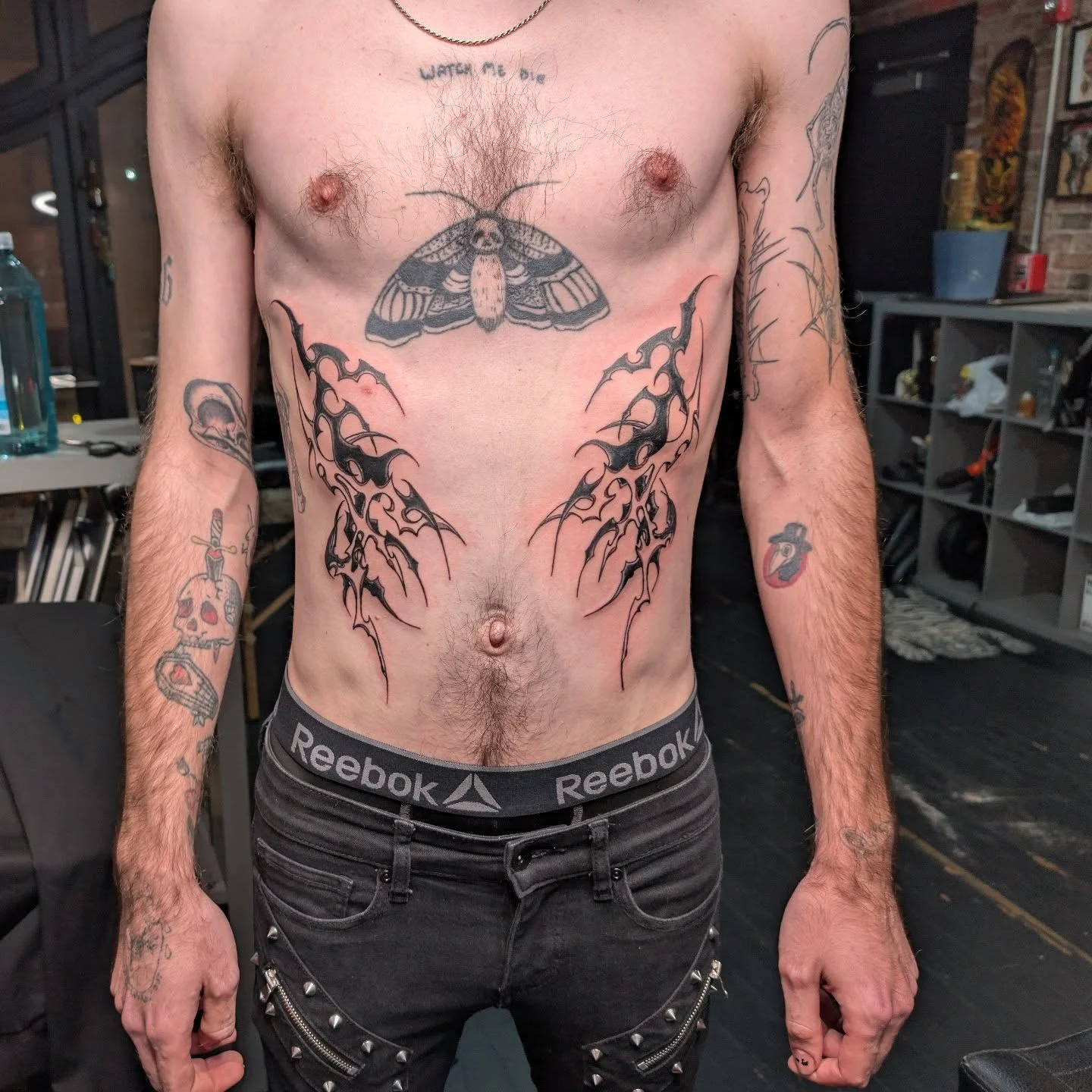 Toughest Client of the Year award goes to @s311ings0uls for sitting through this grueling double rib session for 8 hours. Thanks for being tuff and hanging out all day!