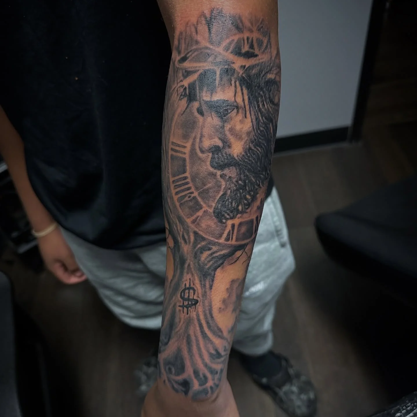 Got to do this custom Surrealism piece for the homie Jordyn yesterday! Thanks again bro it&rsquo;s always a pleasure!