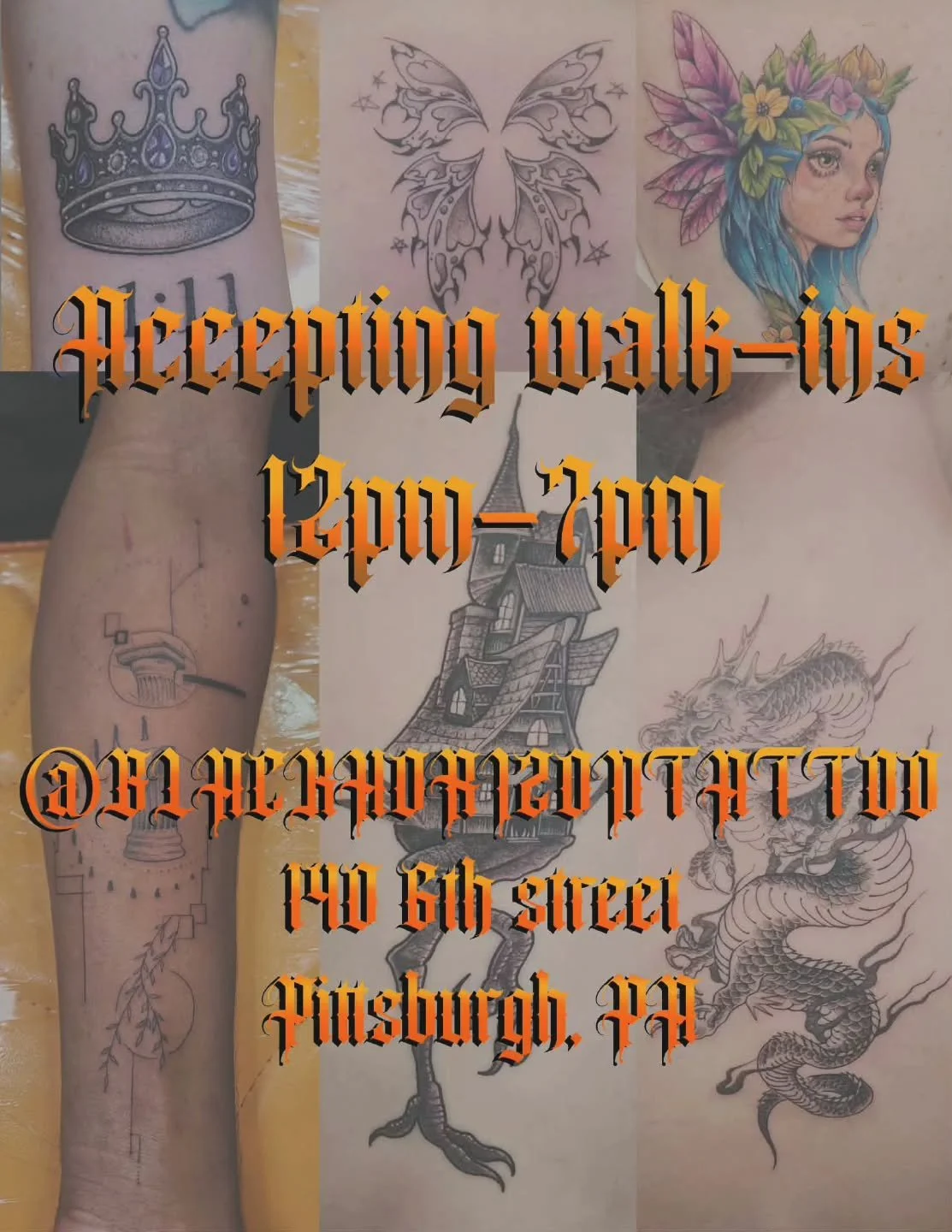 Ill be taking walk ins from noon to 7 today. Hit me up and let's do dosmething awesome!
My minimum and is reduced by $20  and my flash is $20 off the hour! Thanks for looking
.
.
.
.
.
#tattoo #tattooer #announcement #sale #walkins #walkintattoo #adv