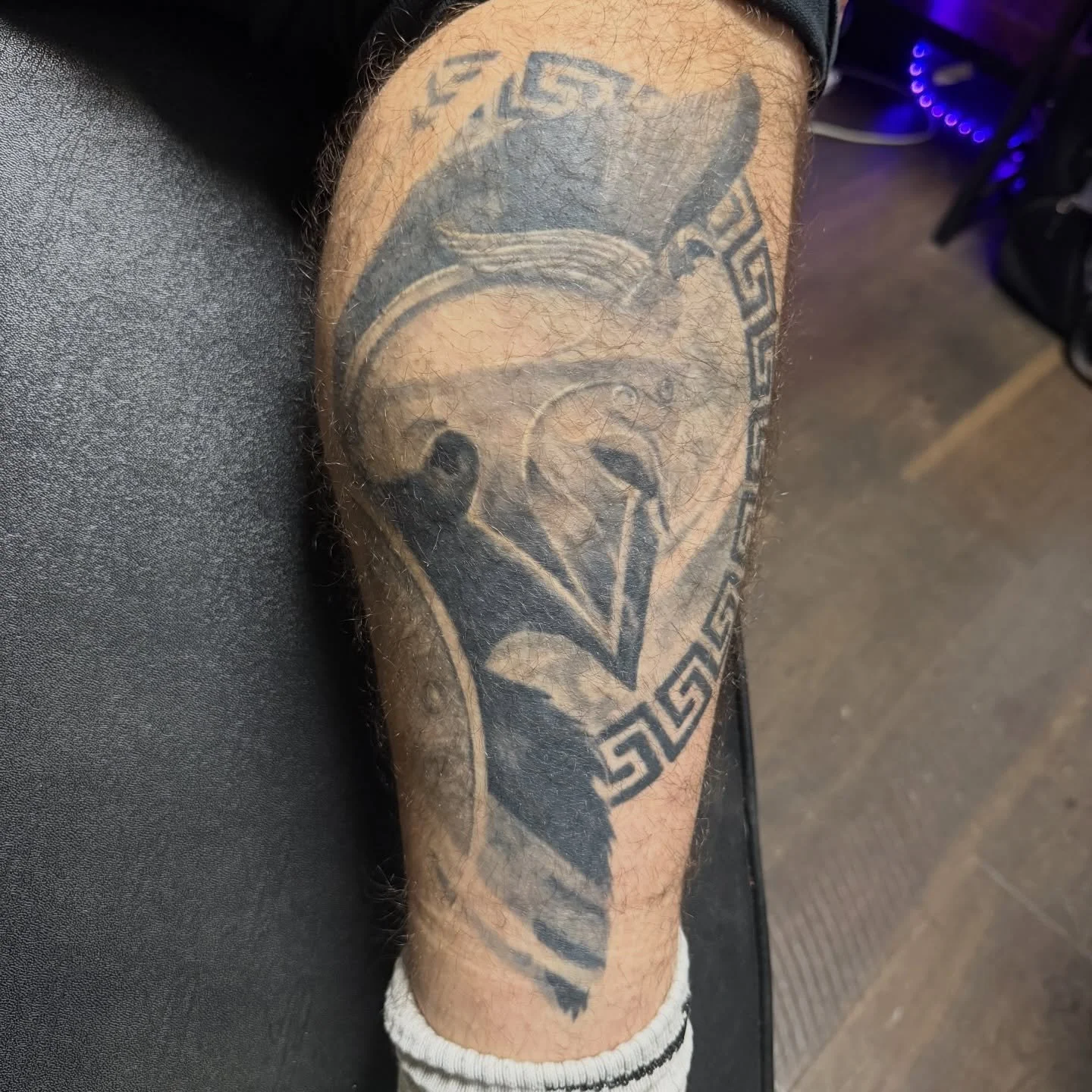 Healed and hairy on the one and only @jk_elm