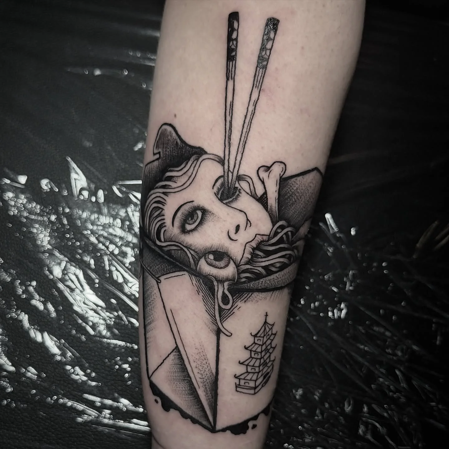 Had a blast making this takeout box today for Ian! Can&rsquo;t wait to add more to this sleeve!!

Booking for April-June!!!
Hit me up and let&rsquo;s book something cool!