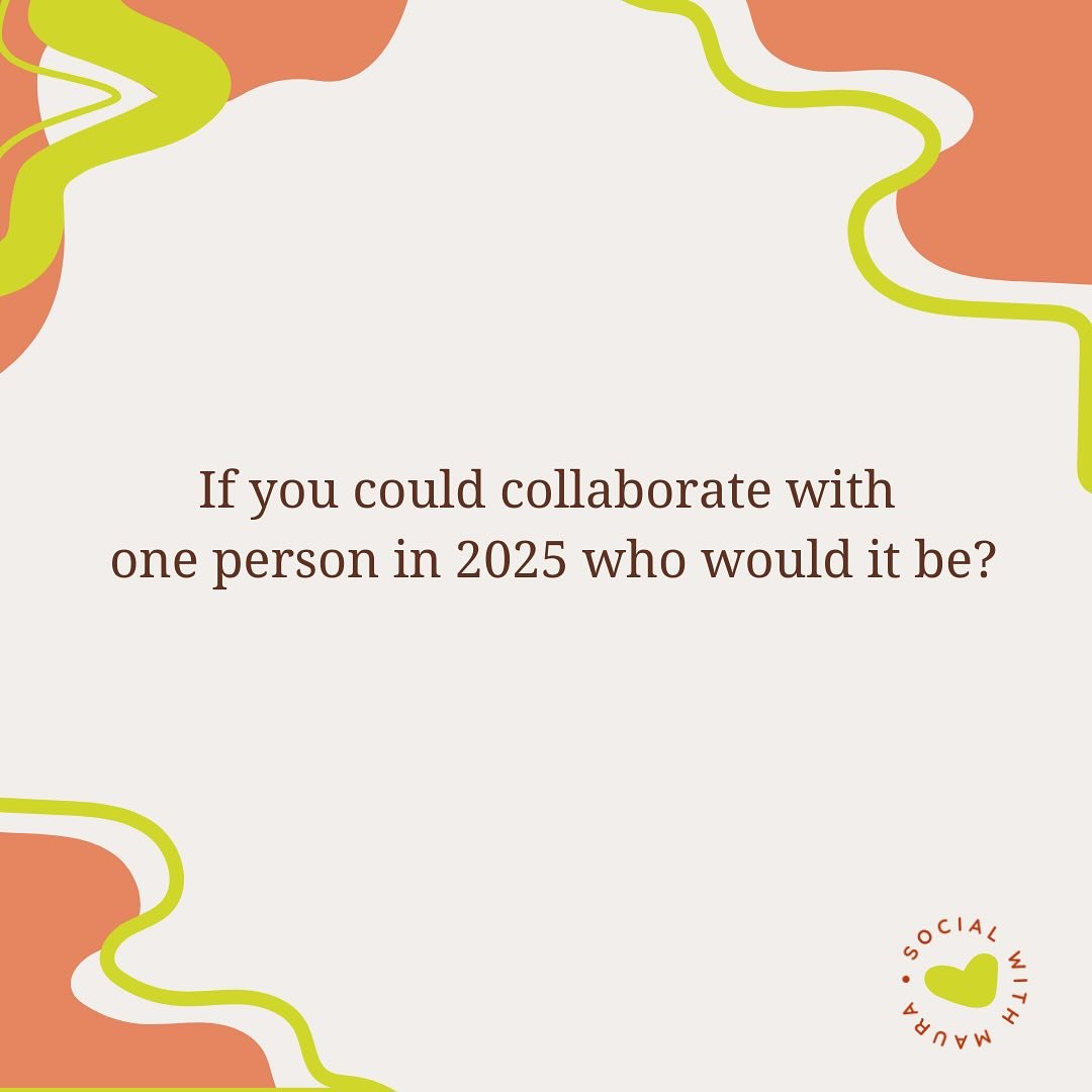 ✨Manifesting connections and collaborations in 2025!

Who or what business do you want to collaborate with this coming year? 

The beauty of collaborating is getting in front of an audience who is similar to yours and building connections that go bey