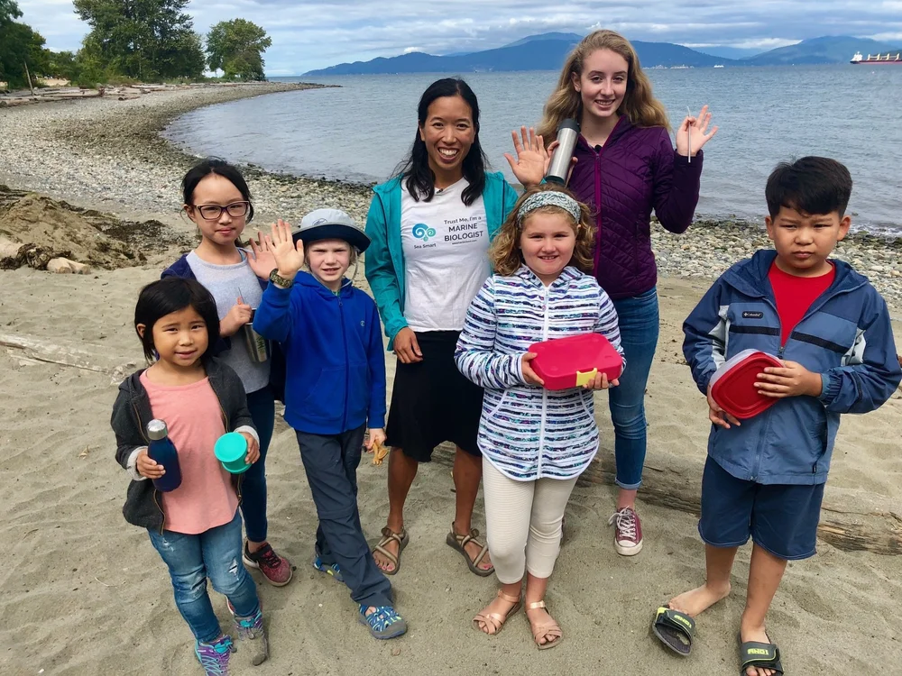 Sea Smart students and Elaine.jpeg