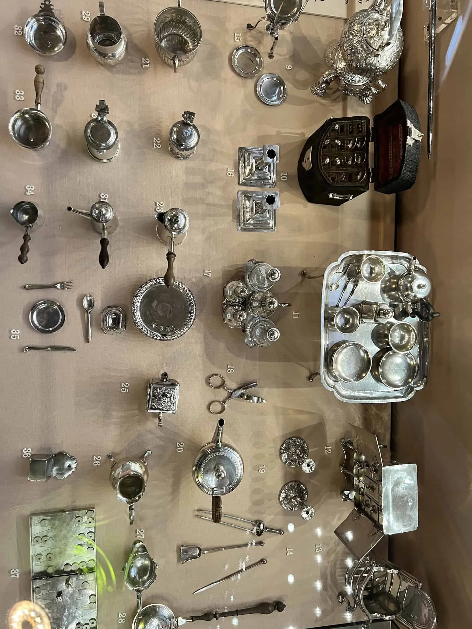 Miniature Treasures: Vintage Silver Collection in London